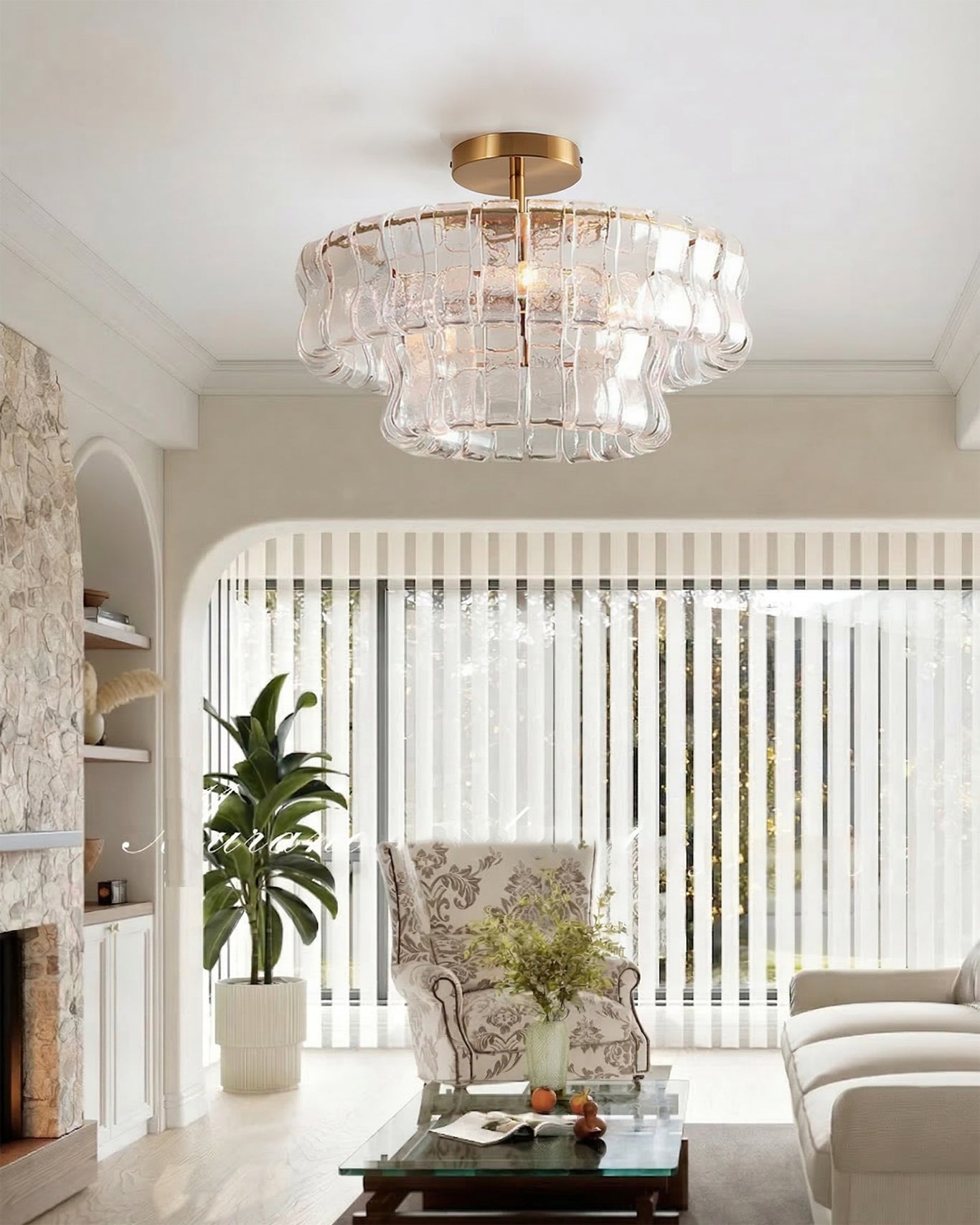Gesi Round Ceiling Light