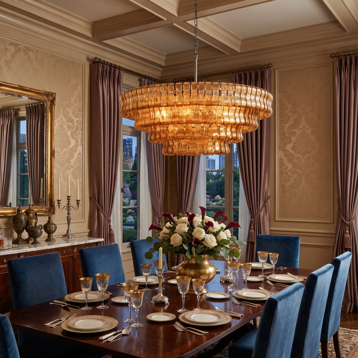 Xahilor Round Chandelier