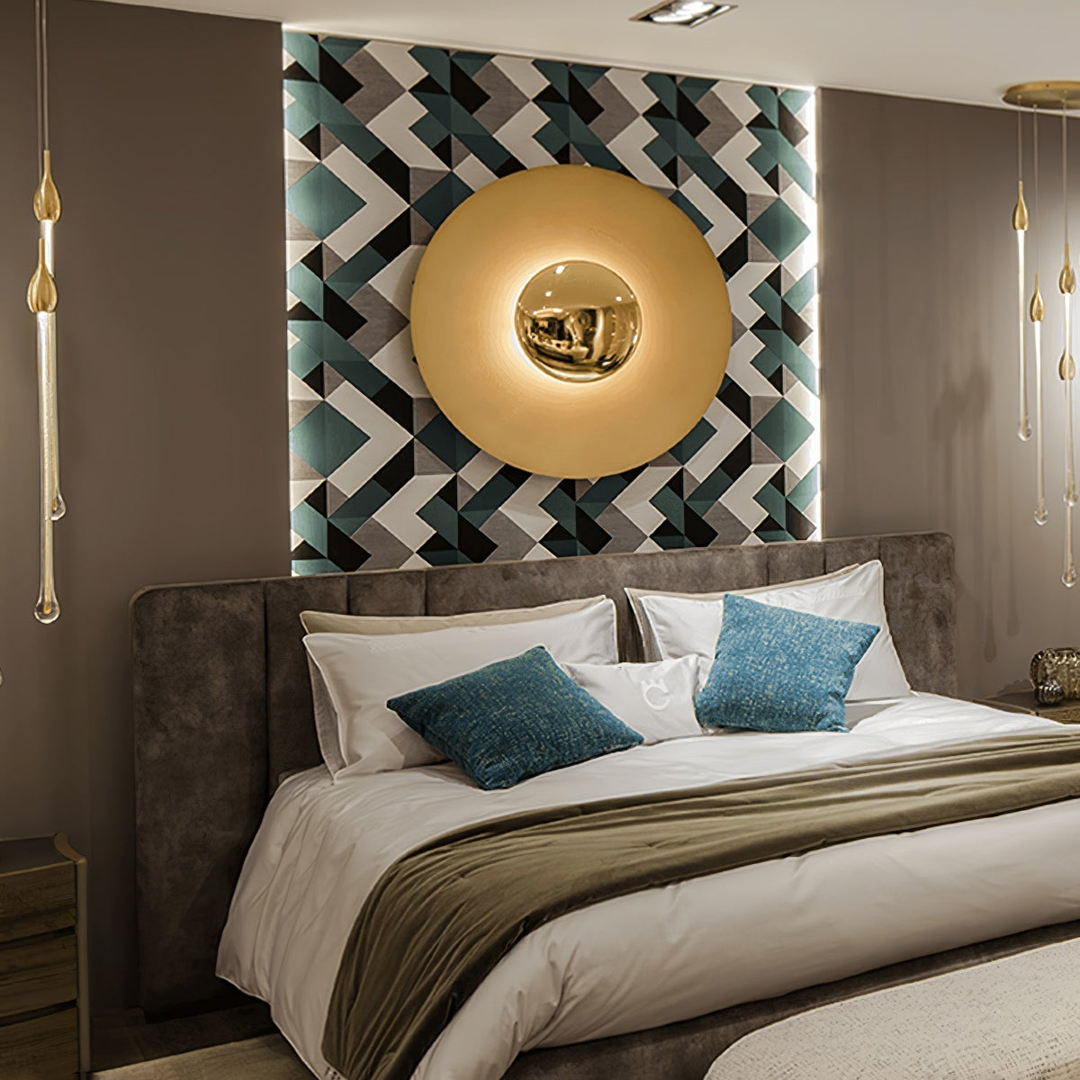 Tacemu Round Wall Light