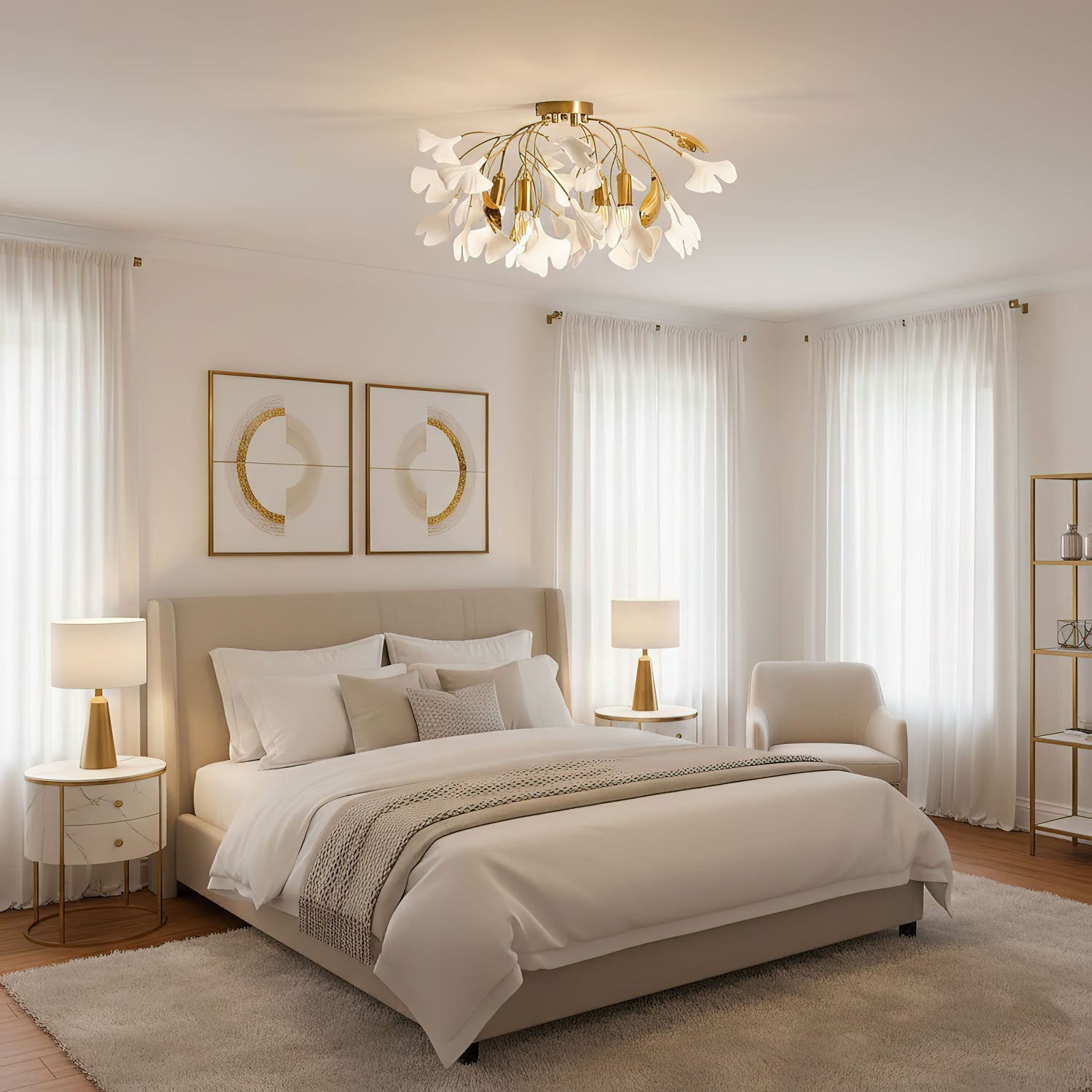 Rillon Ginkgo Ceiling Light