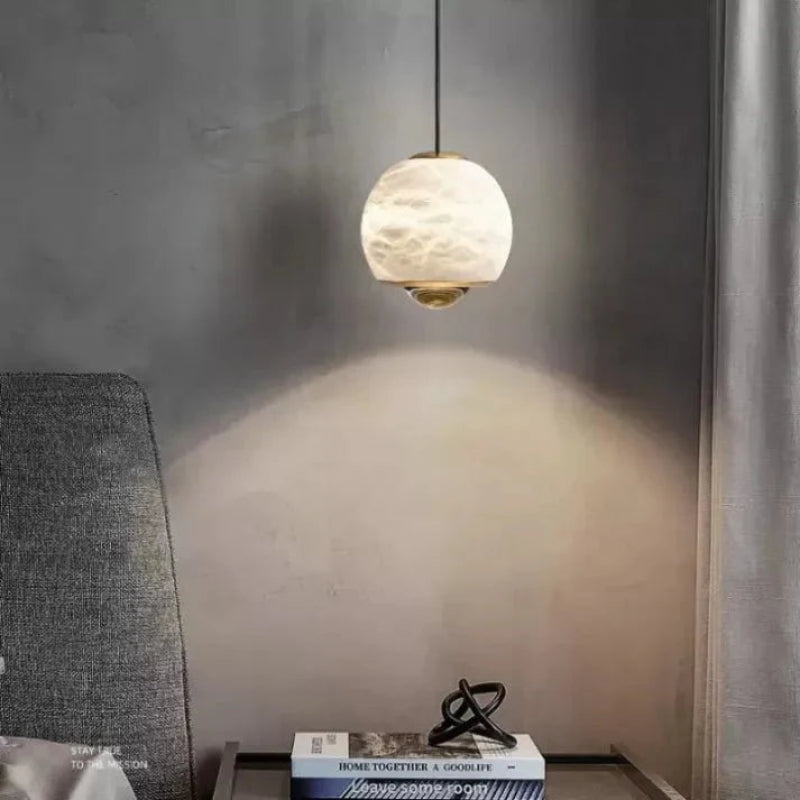Oselto Alabaster Pendant Light