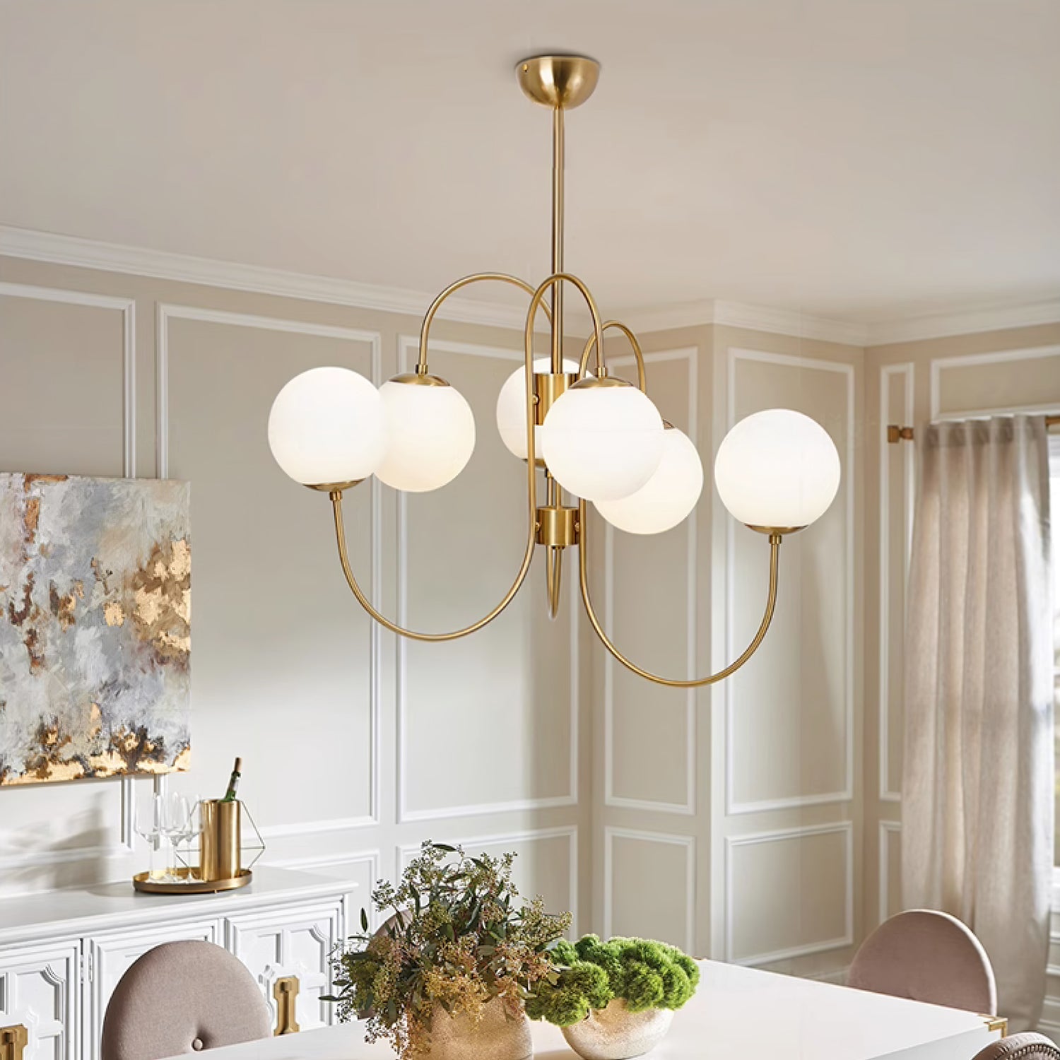 Lerobas Globe Chandelier