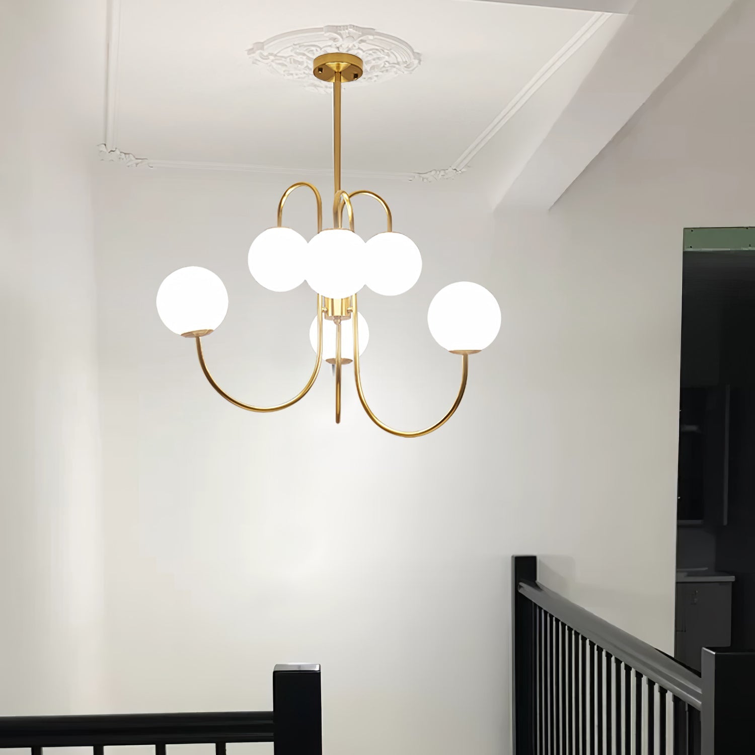 Lerobas Globe Chandelier