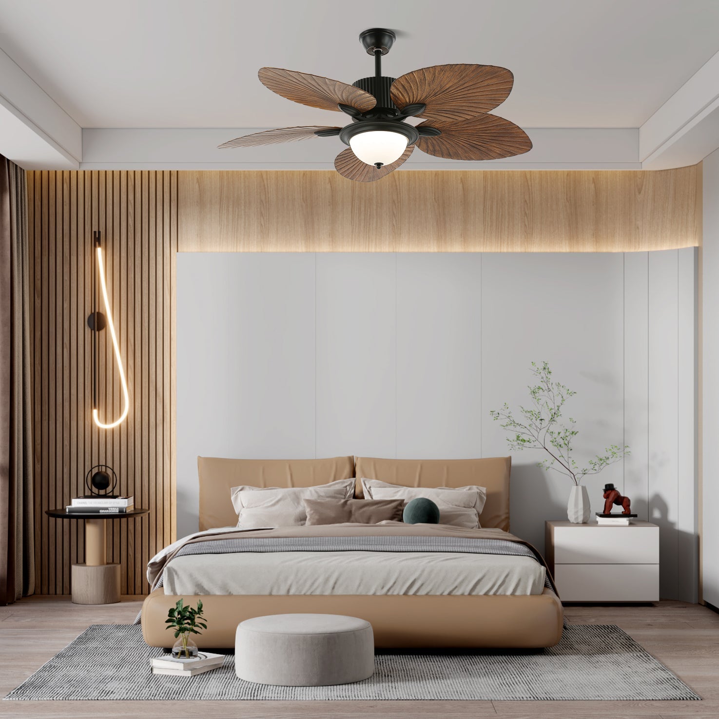 Ronera Tropical Ceiling Fan Light