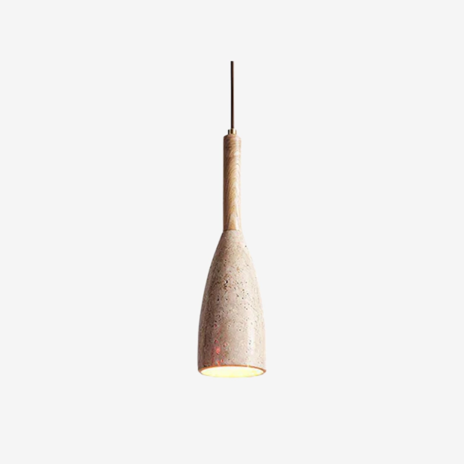 Borenia Travertine Pendant Light