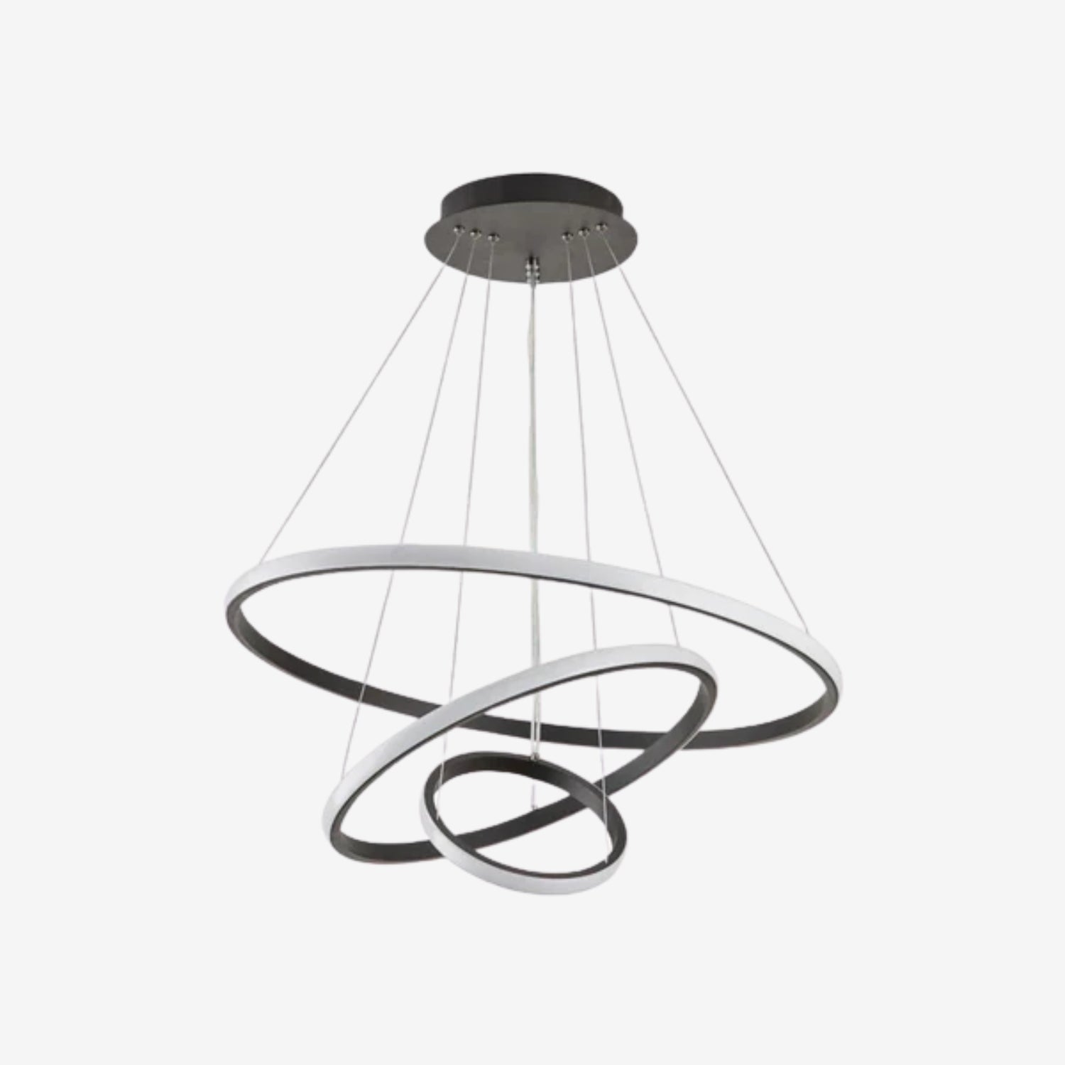 Loora Triple Circle Pendant Light