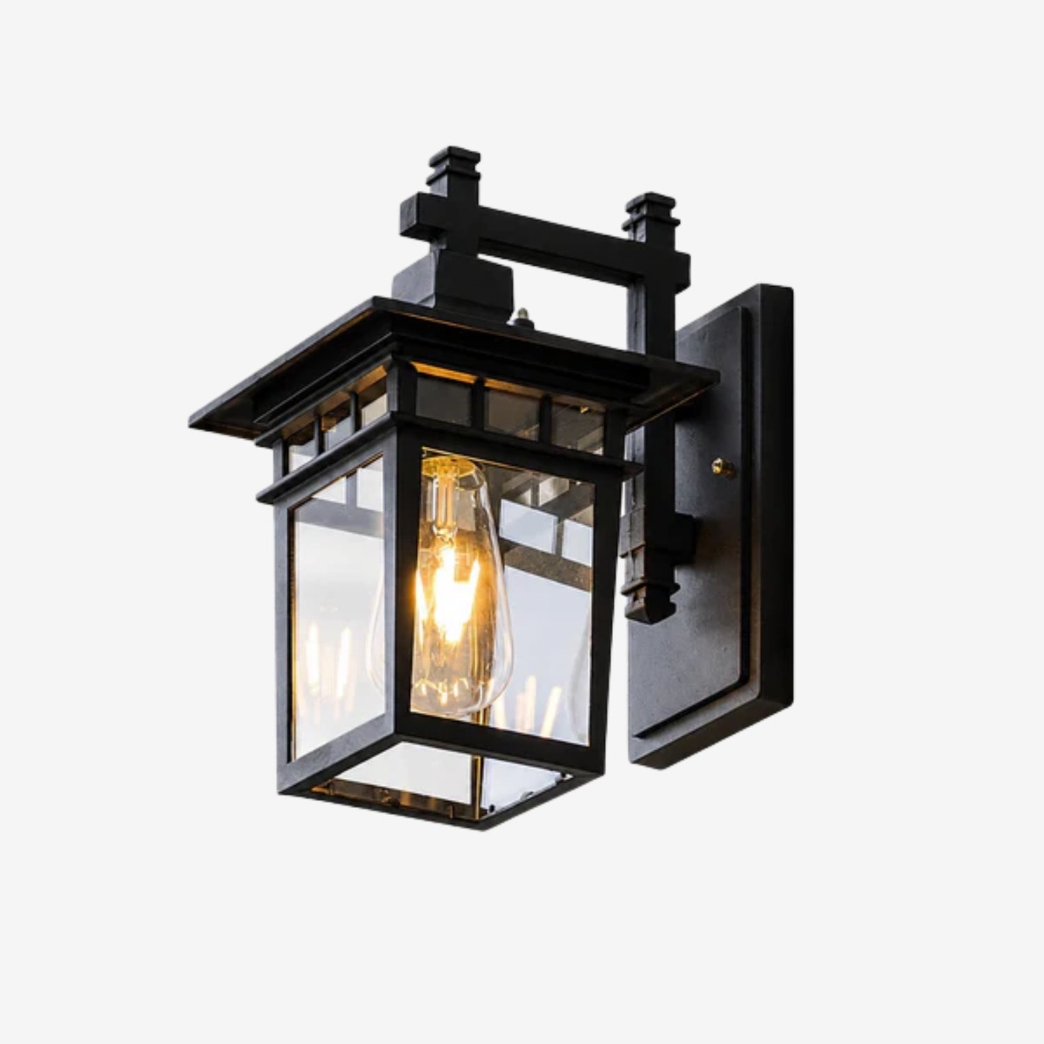 Kwadris Outdoor Lantern Wall Light