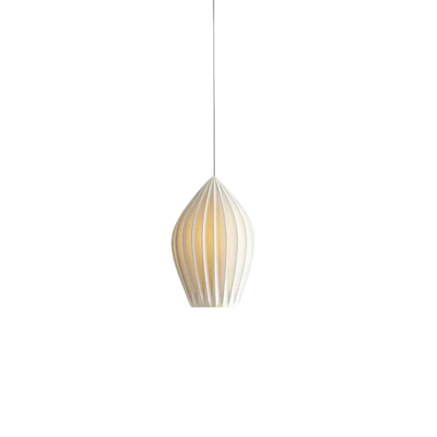 Adelvo Ribbed Pendant Light