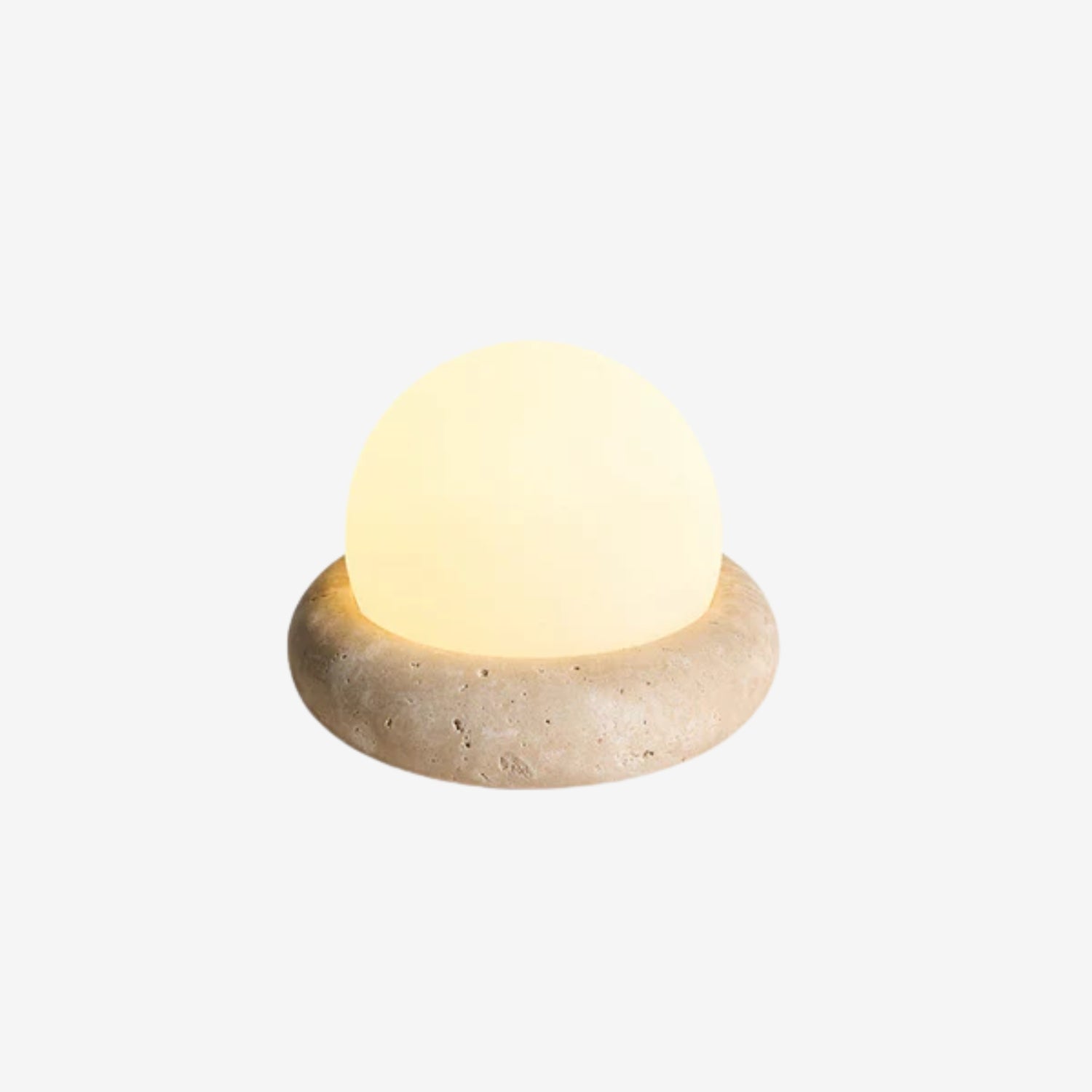 Setelyo Travertine Table Lamp