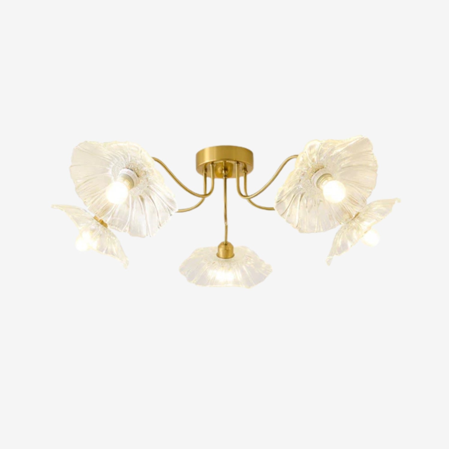 Leirova Lotus Leaf Ceiling Light