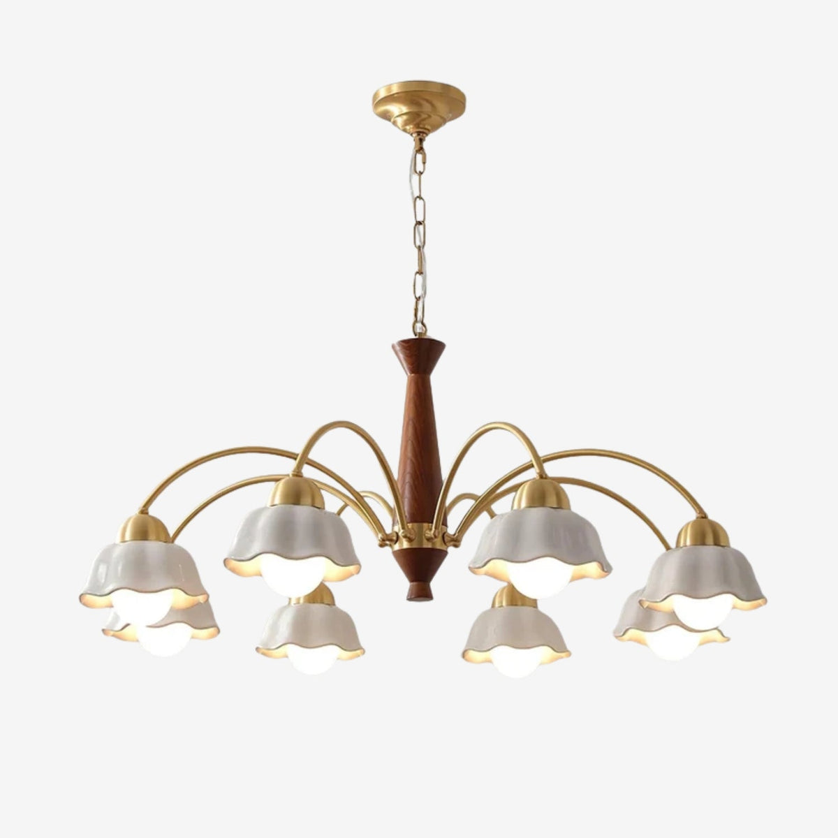 Siseralo Mid Century Chandelier