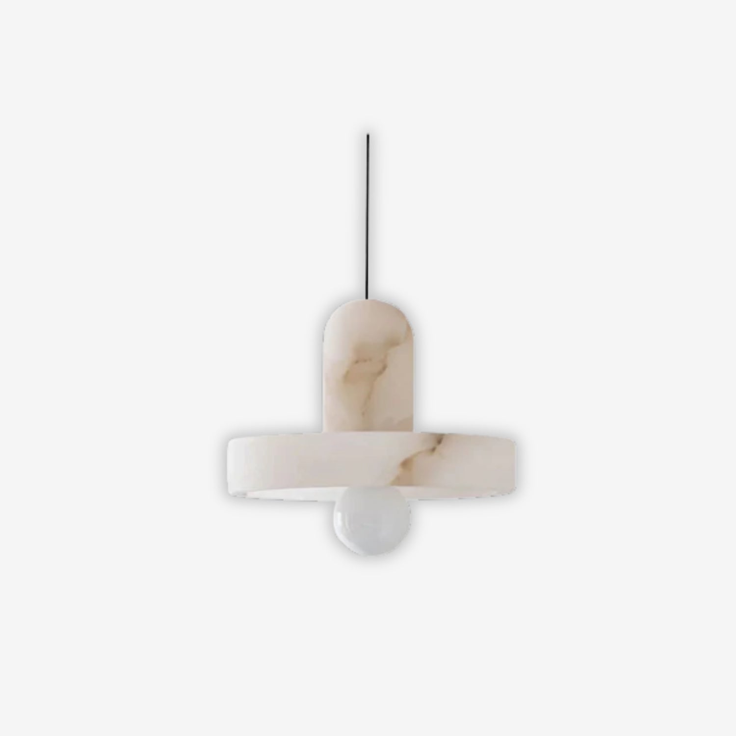 Messo Alabaster Pendant Light