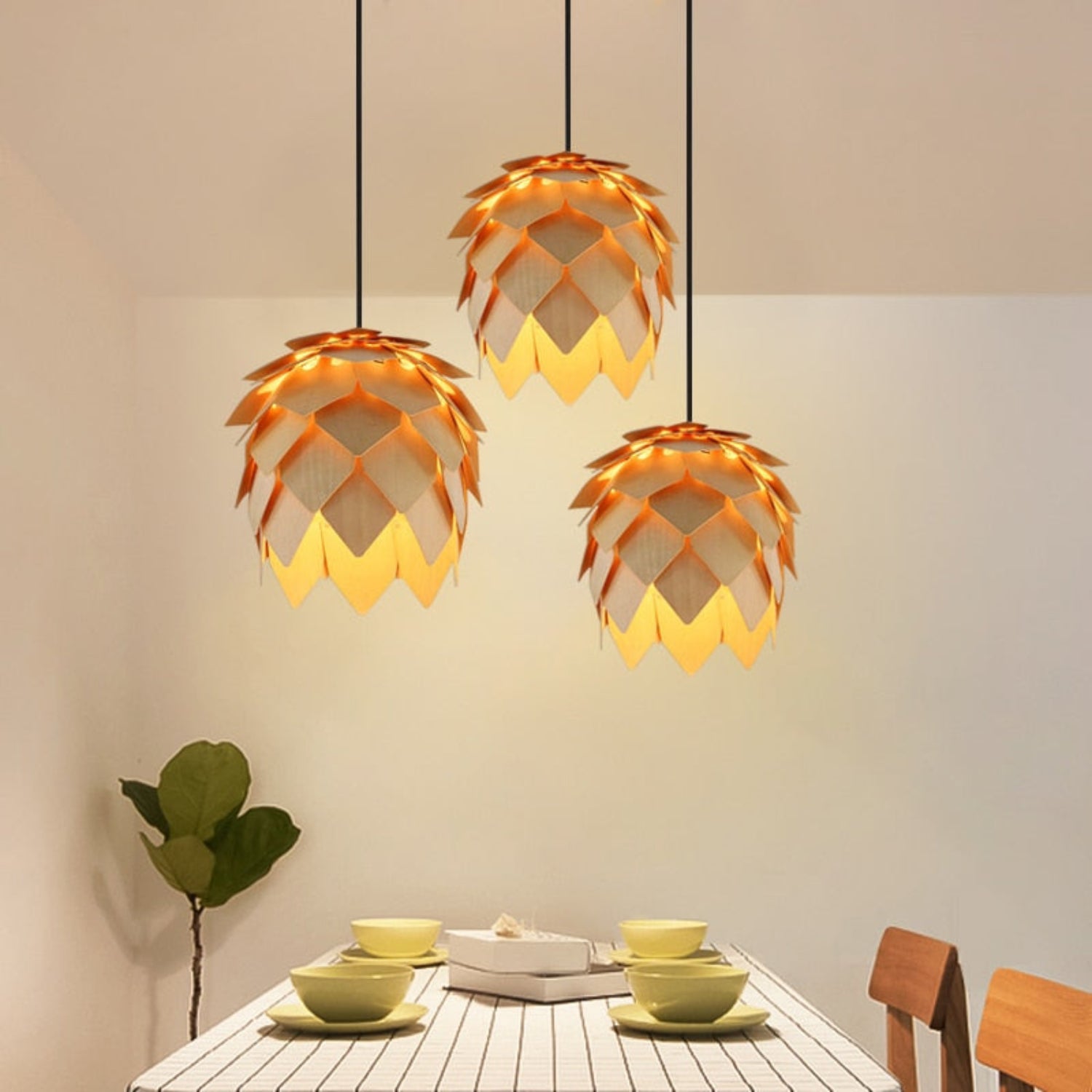 Rosa Flower Pendant Light