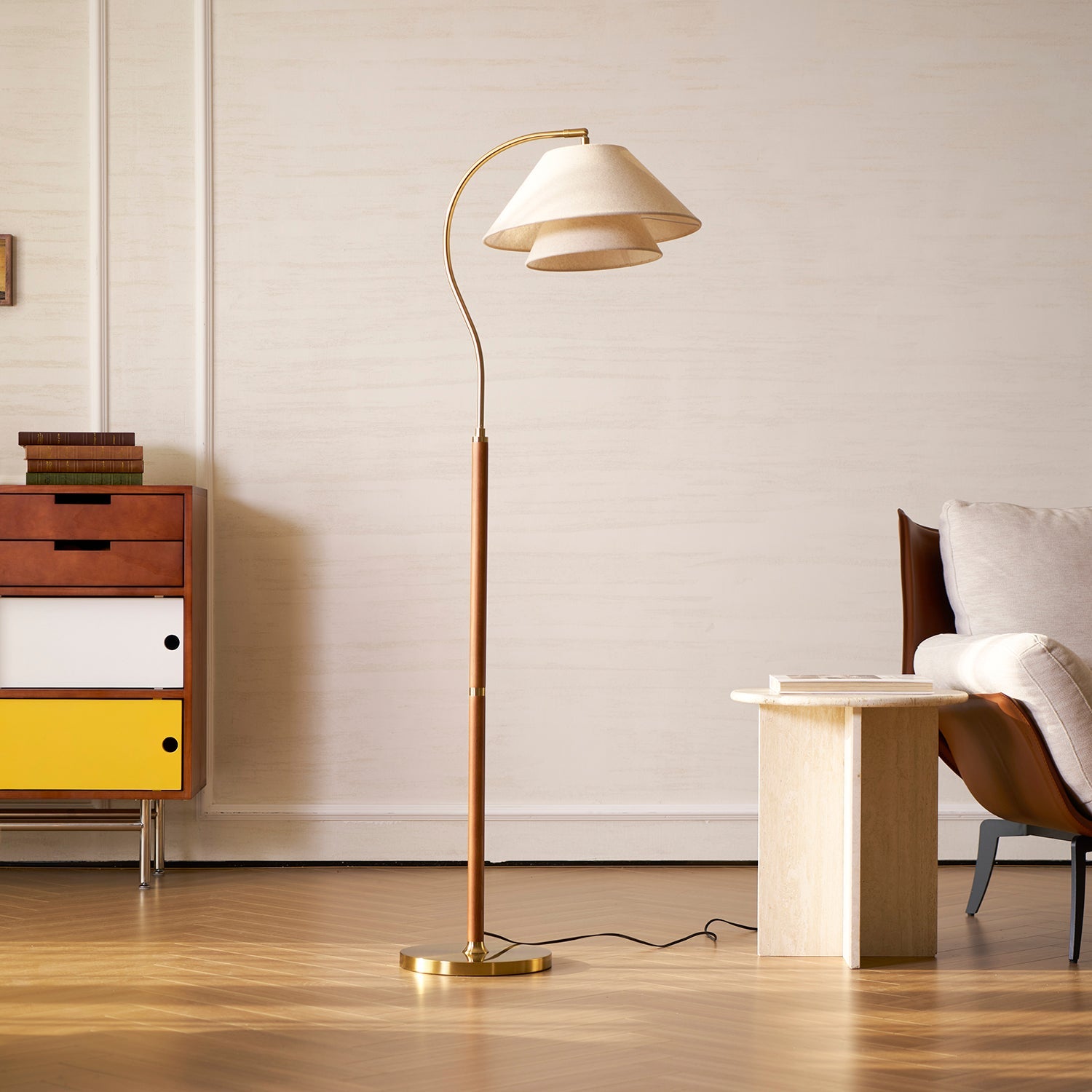 Alvinor Sculptural Floor Lamp