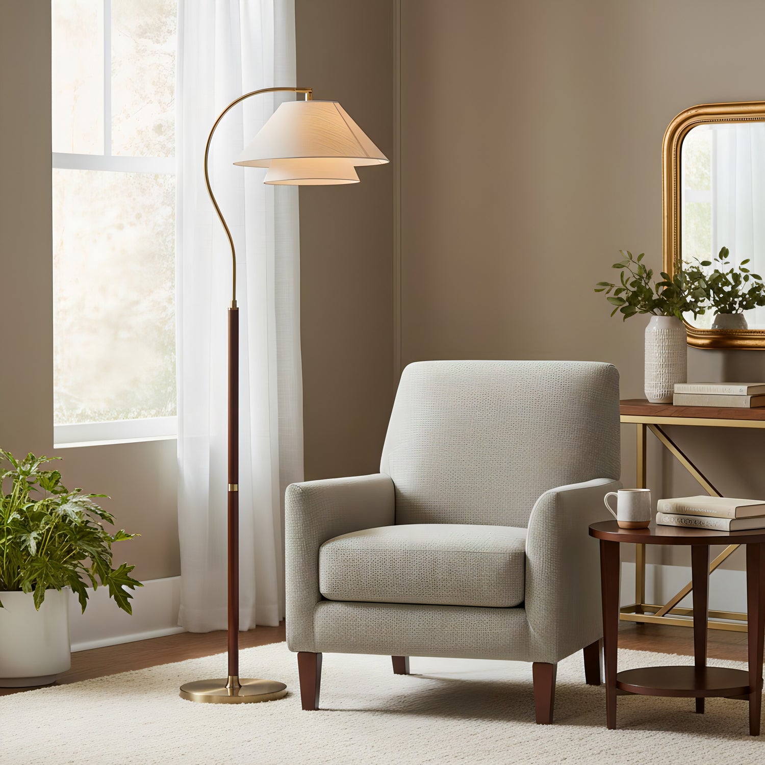 Alvinor Sculptural Floor Lamp