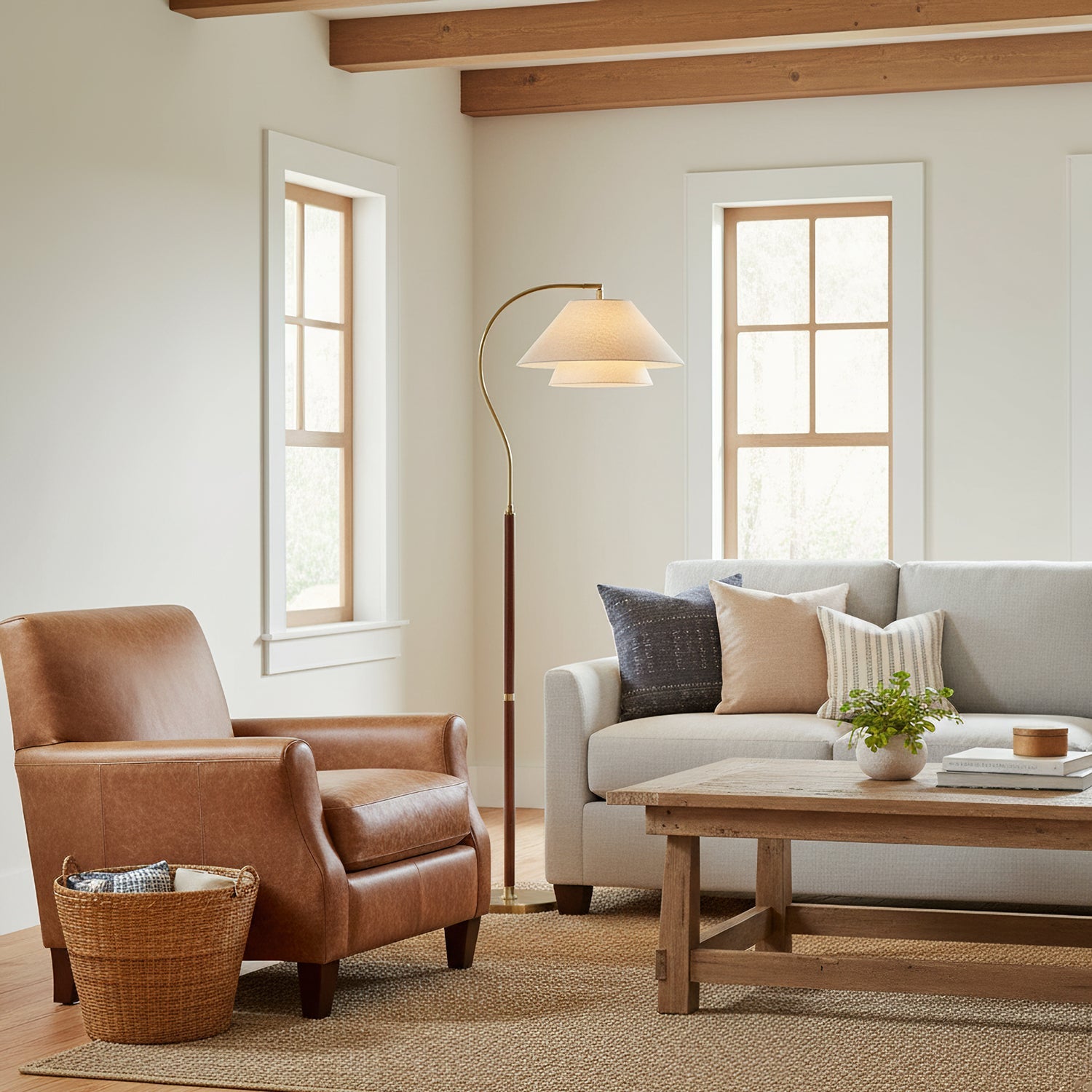 Alvinor Sculptural Floor Lamp