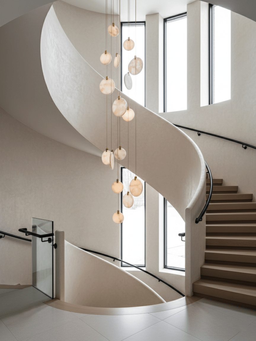 Harvest Alabaster Pendant Lamp – detail 29
