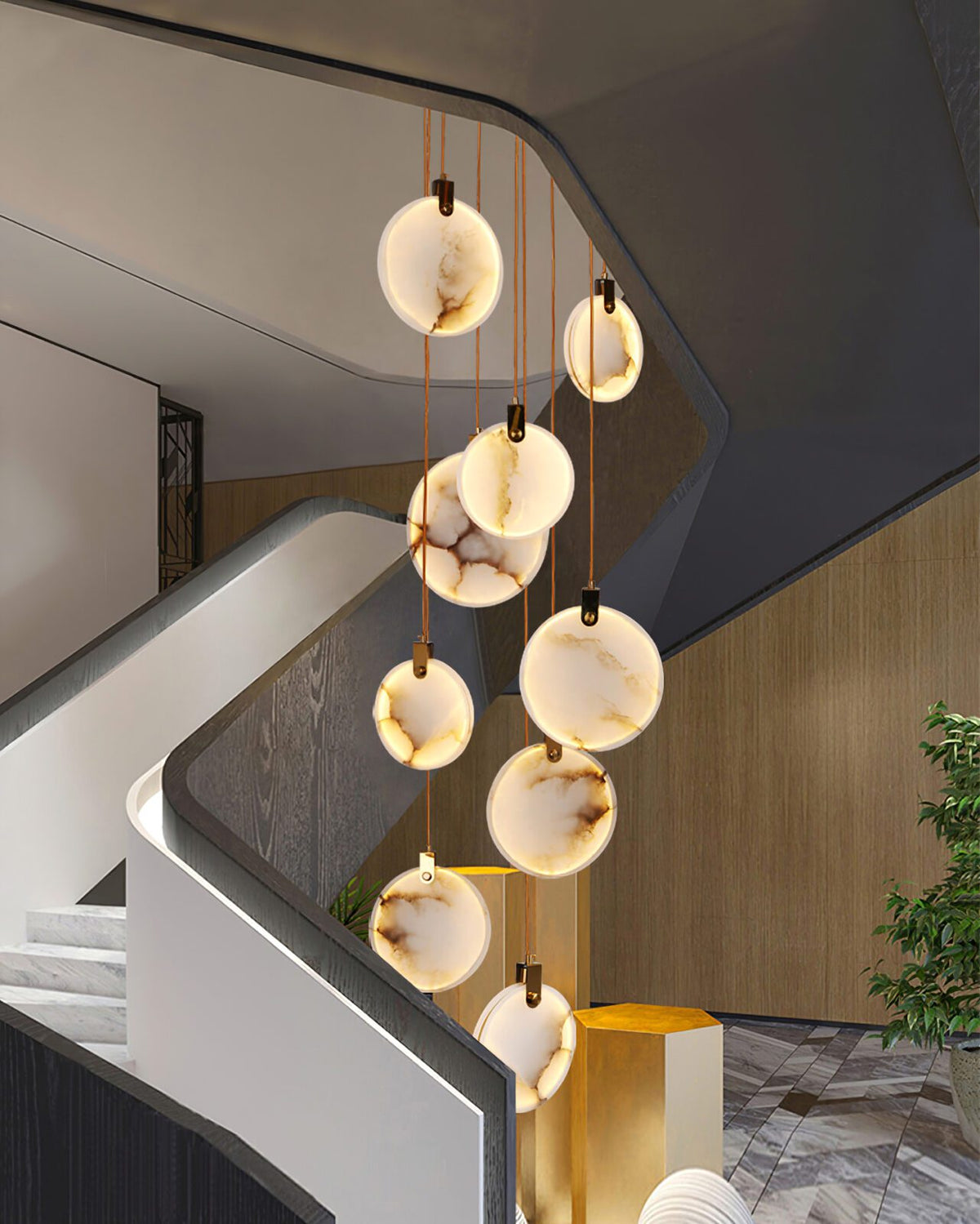 Egoe Geometric Pendant Light