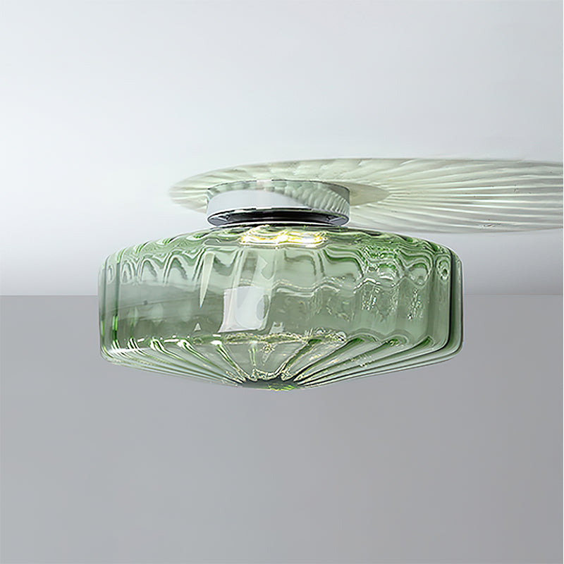 Banello Ribbed Ceiling Light