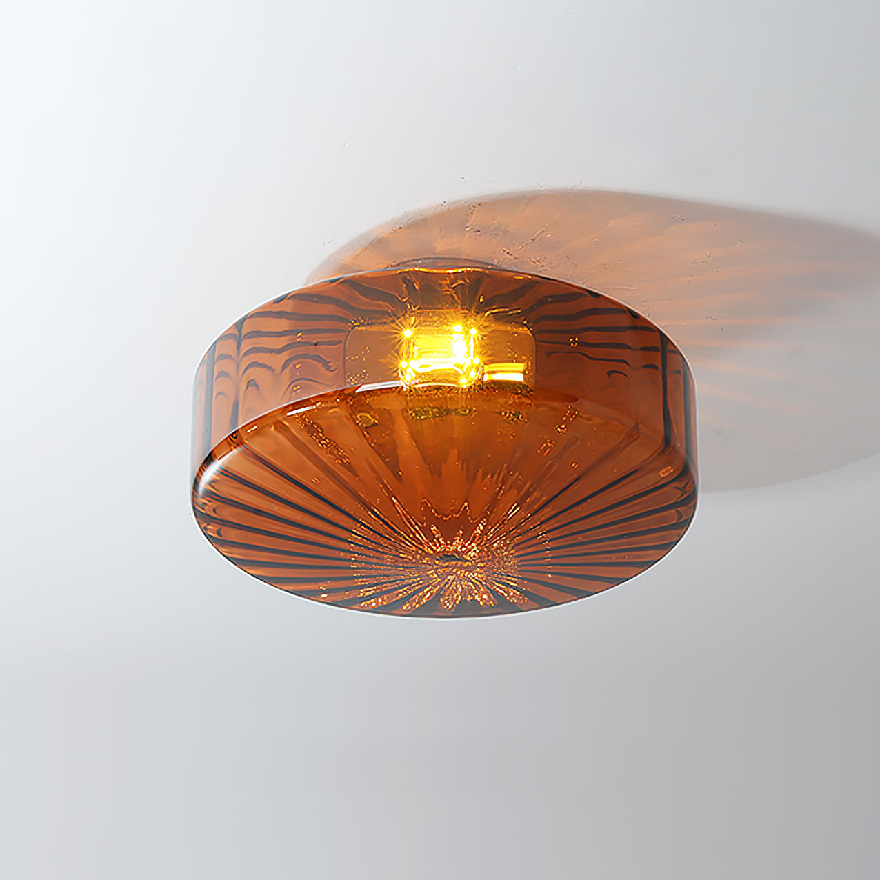 Banello Ribbed Ceiling Light