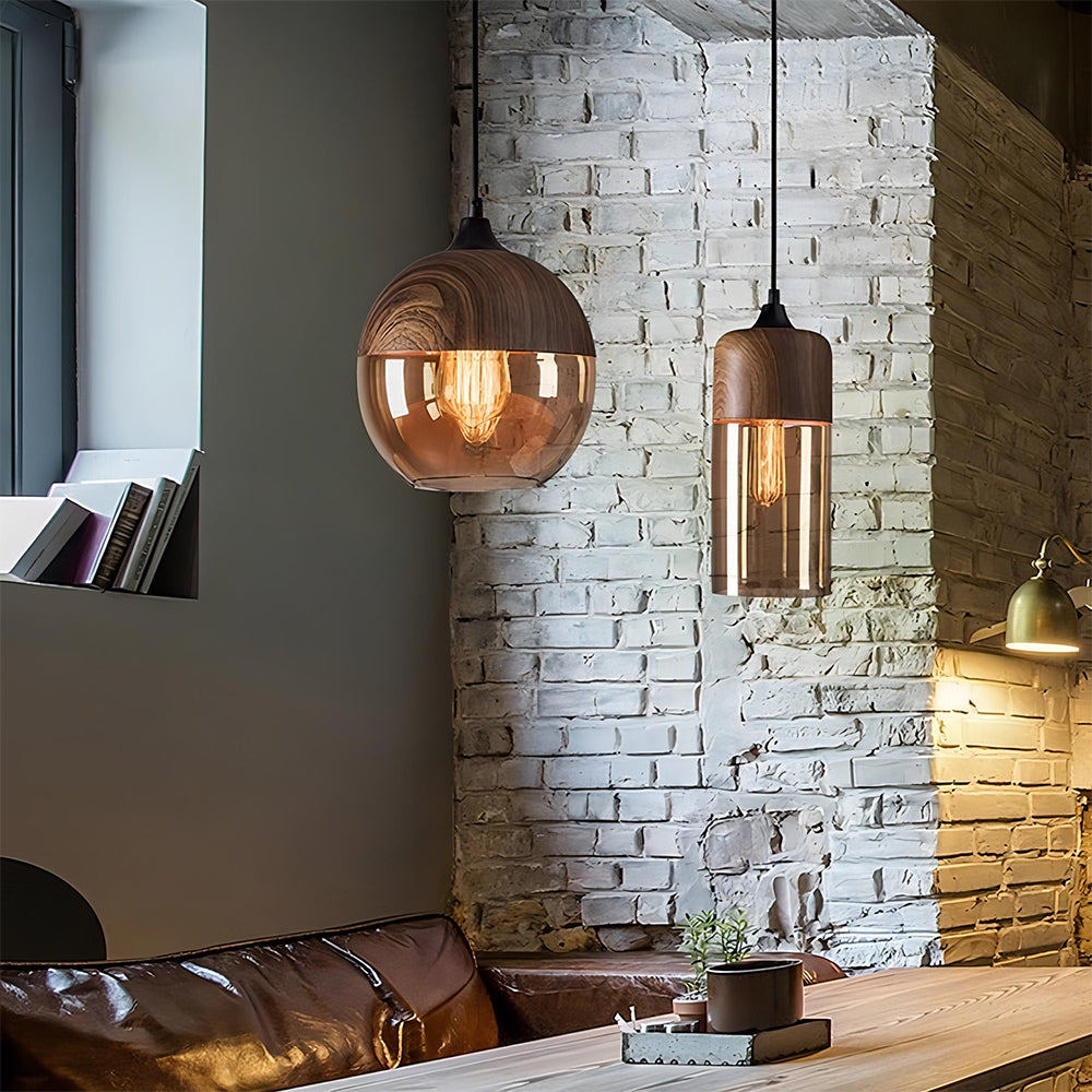 Toran Wooden Pendant Light