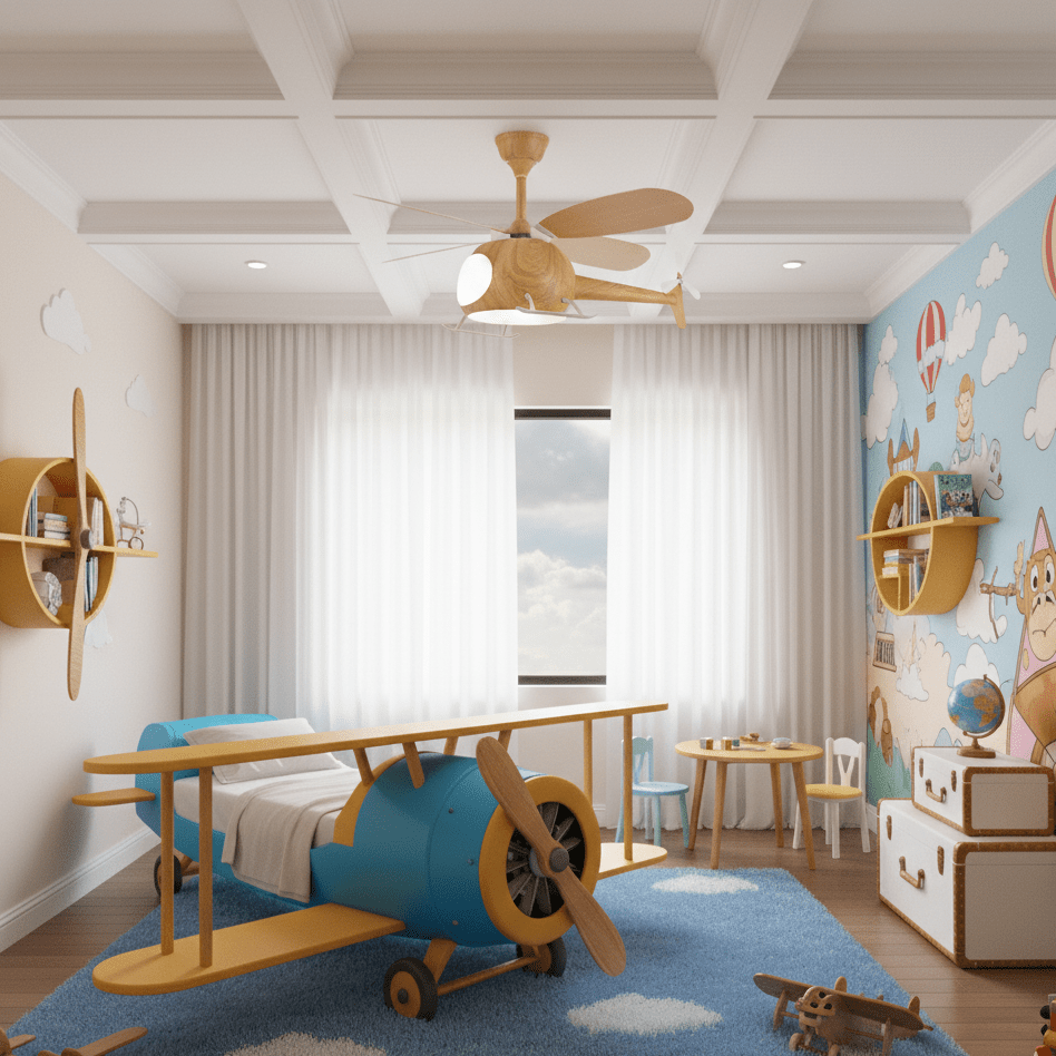 Amarus Helicopter Ceiling Fan Light