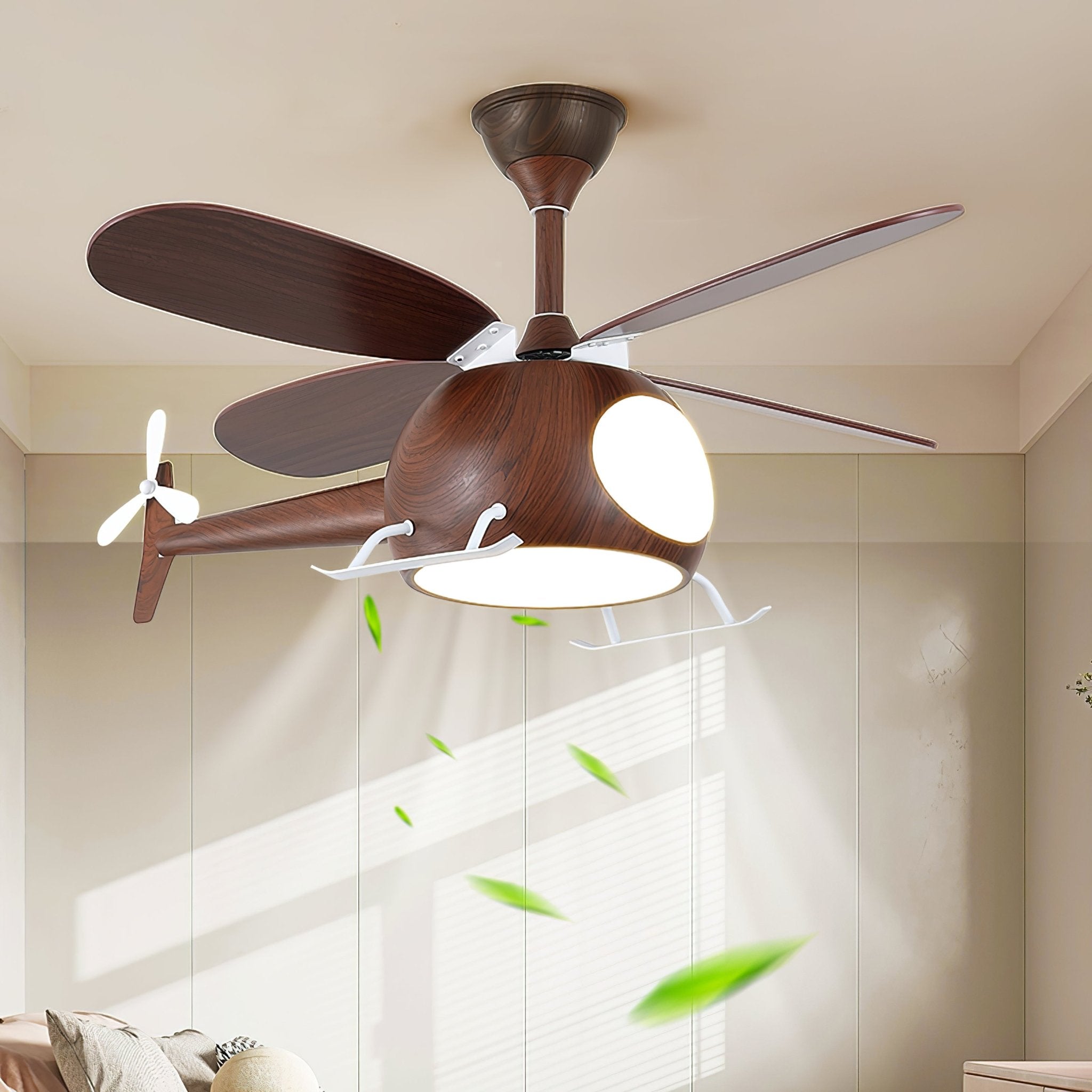 Amarus Helicopter Ceiling Fan Light