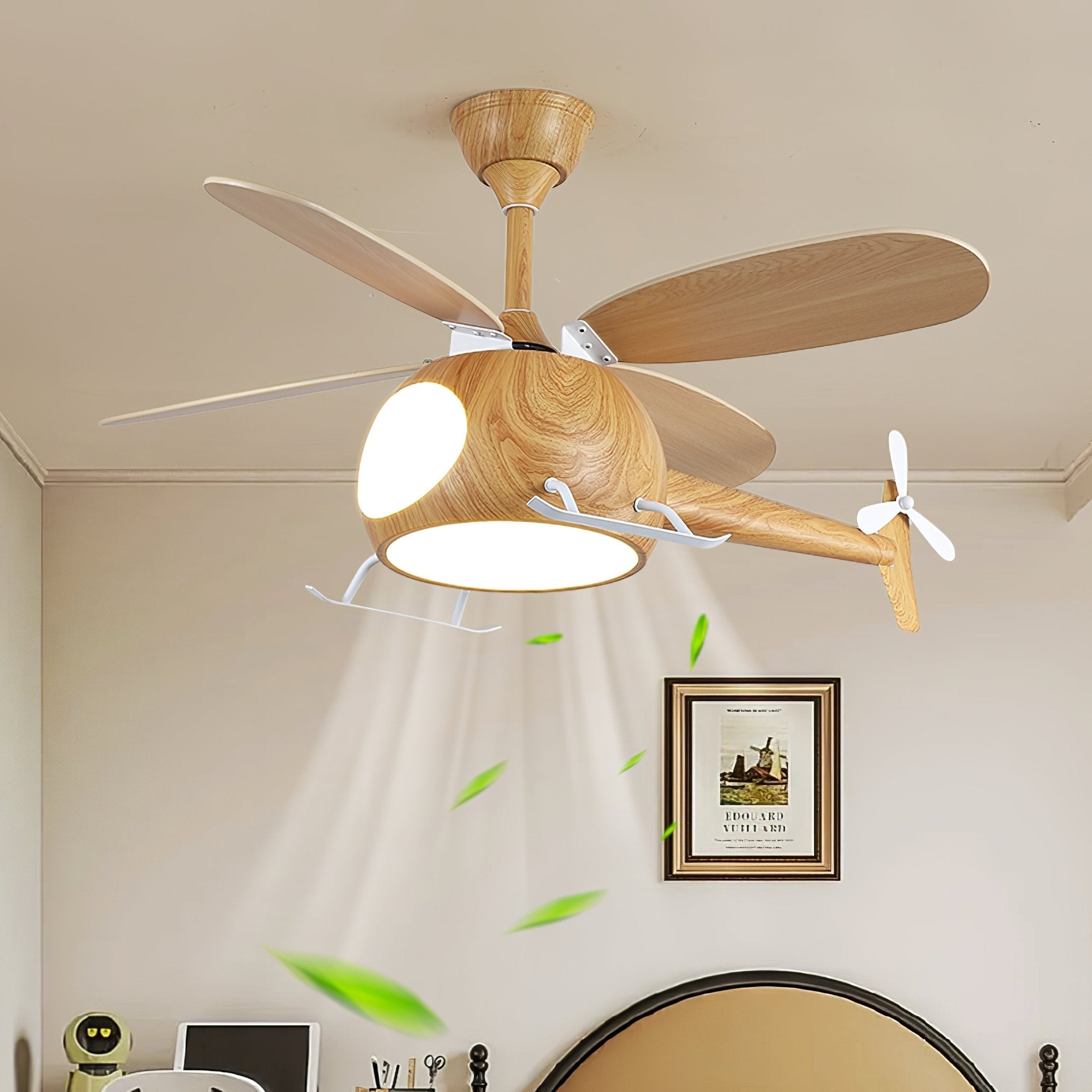 Amarus Helicopter Ceiling Fan Light