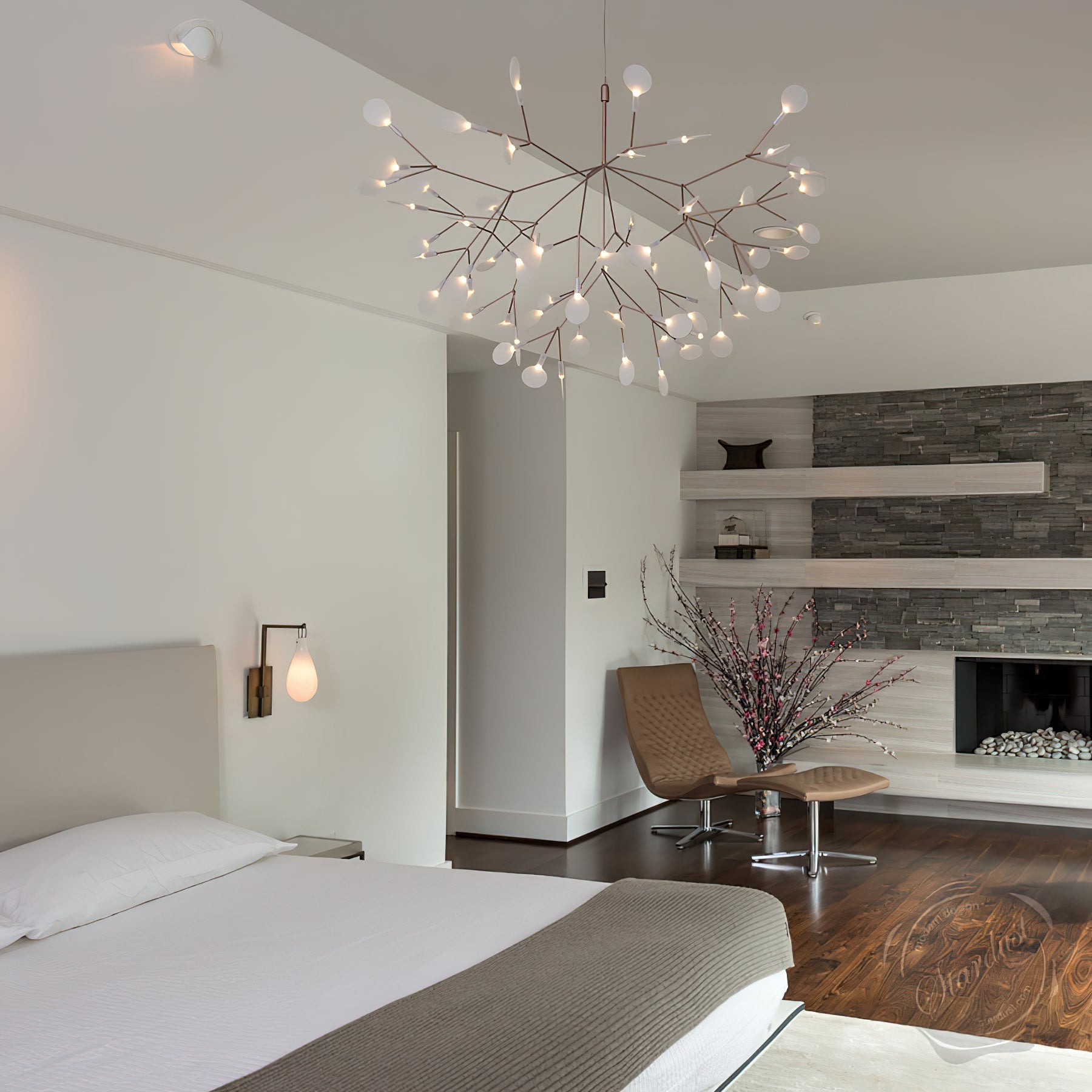Alrosona Sculptural Chandelier