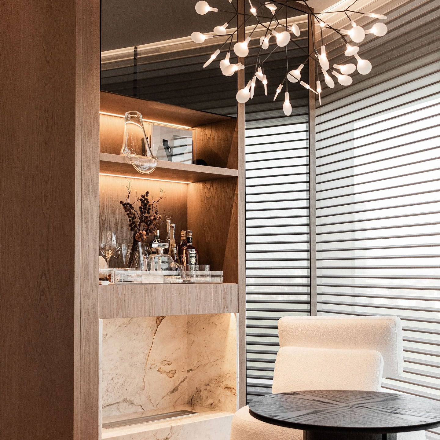 Alrosona Sculptural Chandelier