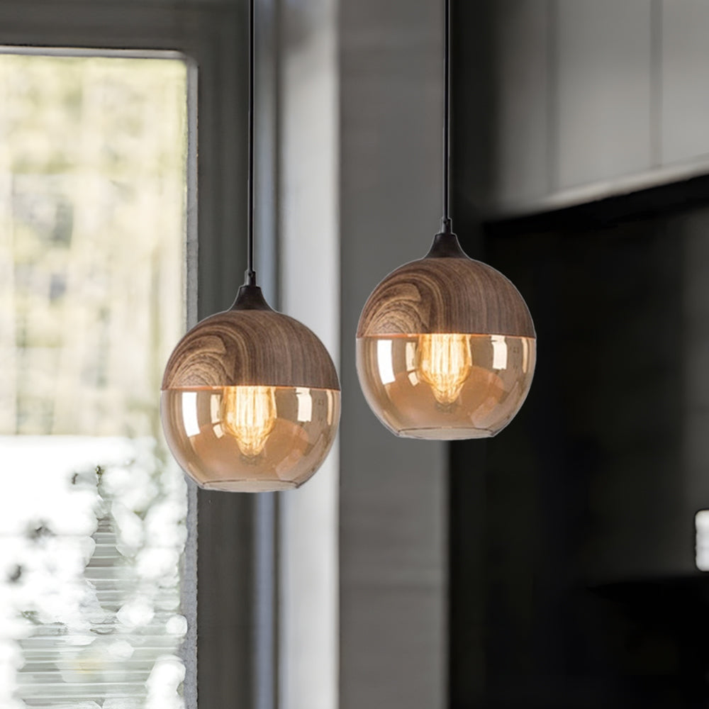 Toran Wooden Pendant Light