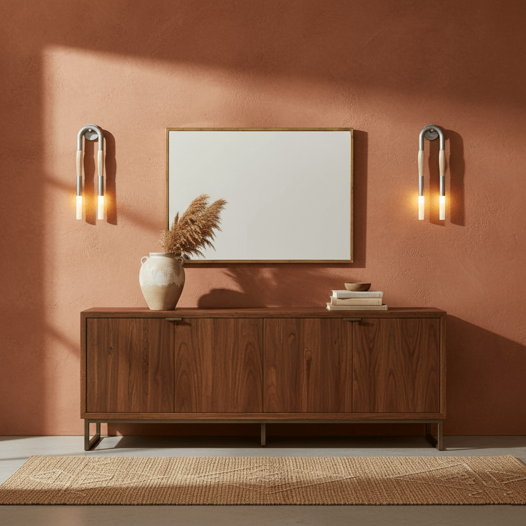 Horsehair Wall Lamp – detail 10
