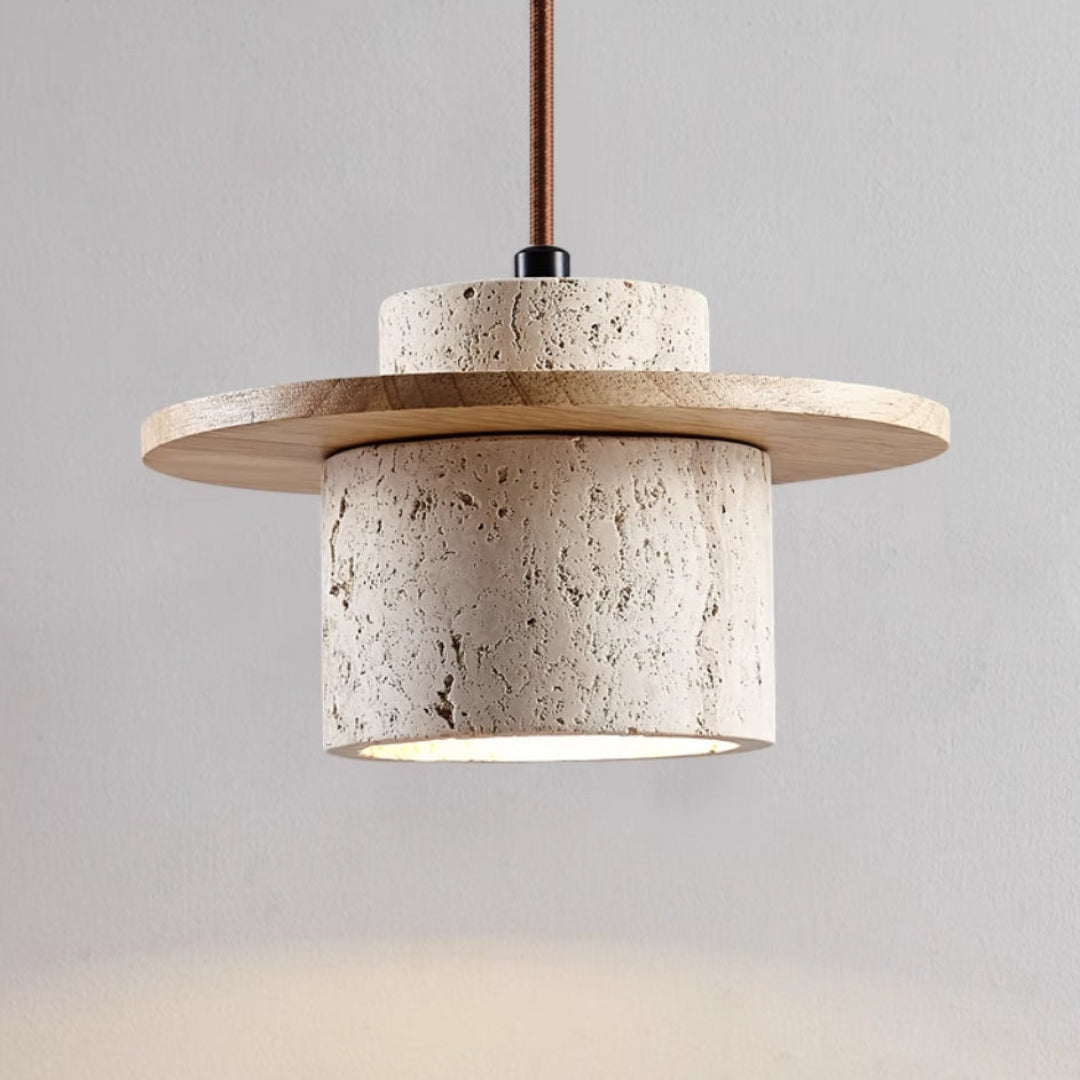 Corsan Travertine Pendant Light
