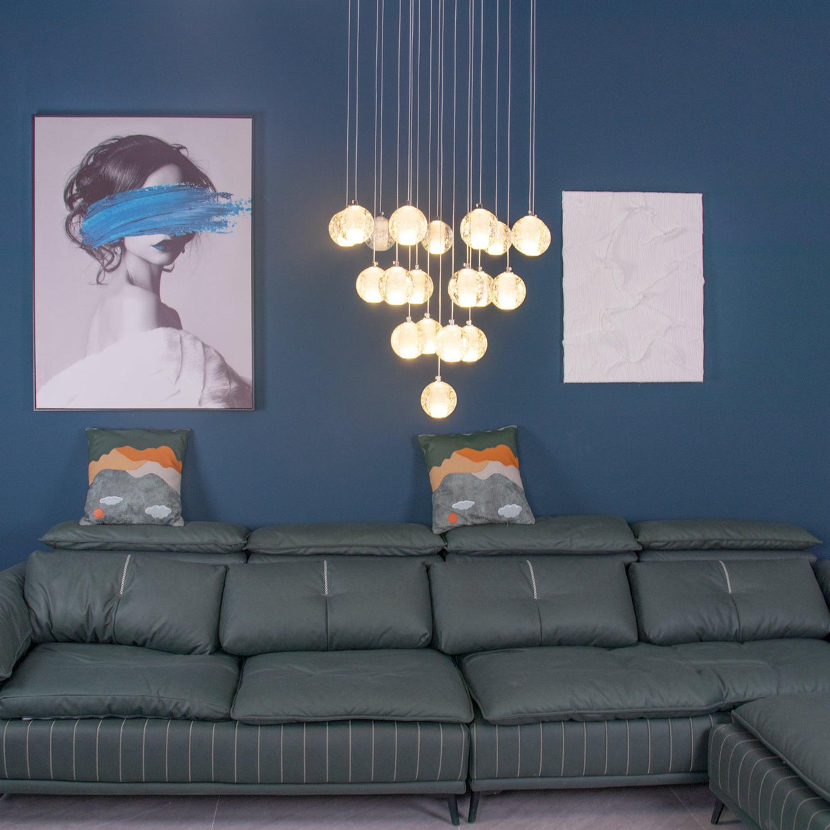 Crystal Bubbles Balls Pendant Lamp – detail 16