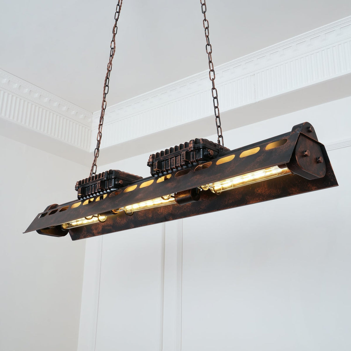 Industrial Steampunk Chandelier – detail 6