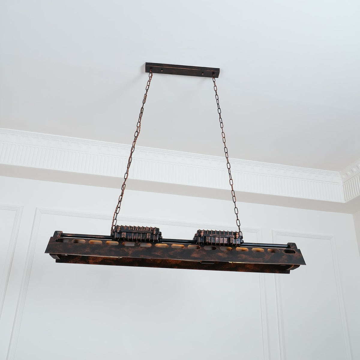Industrial Steampunk Chandelier – detail 7