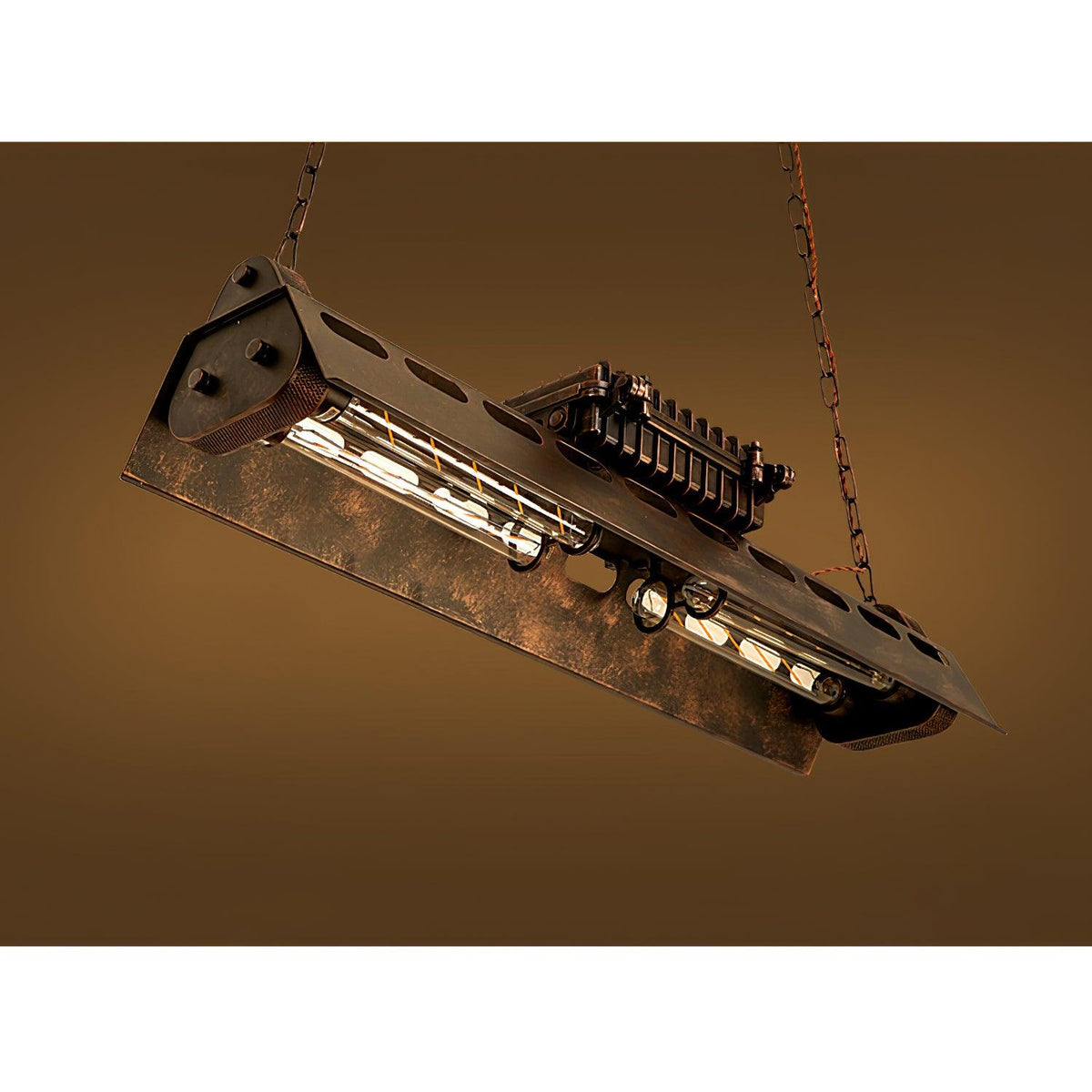 Industrial Steampunk Chandelier – detail 39