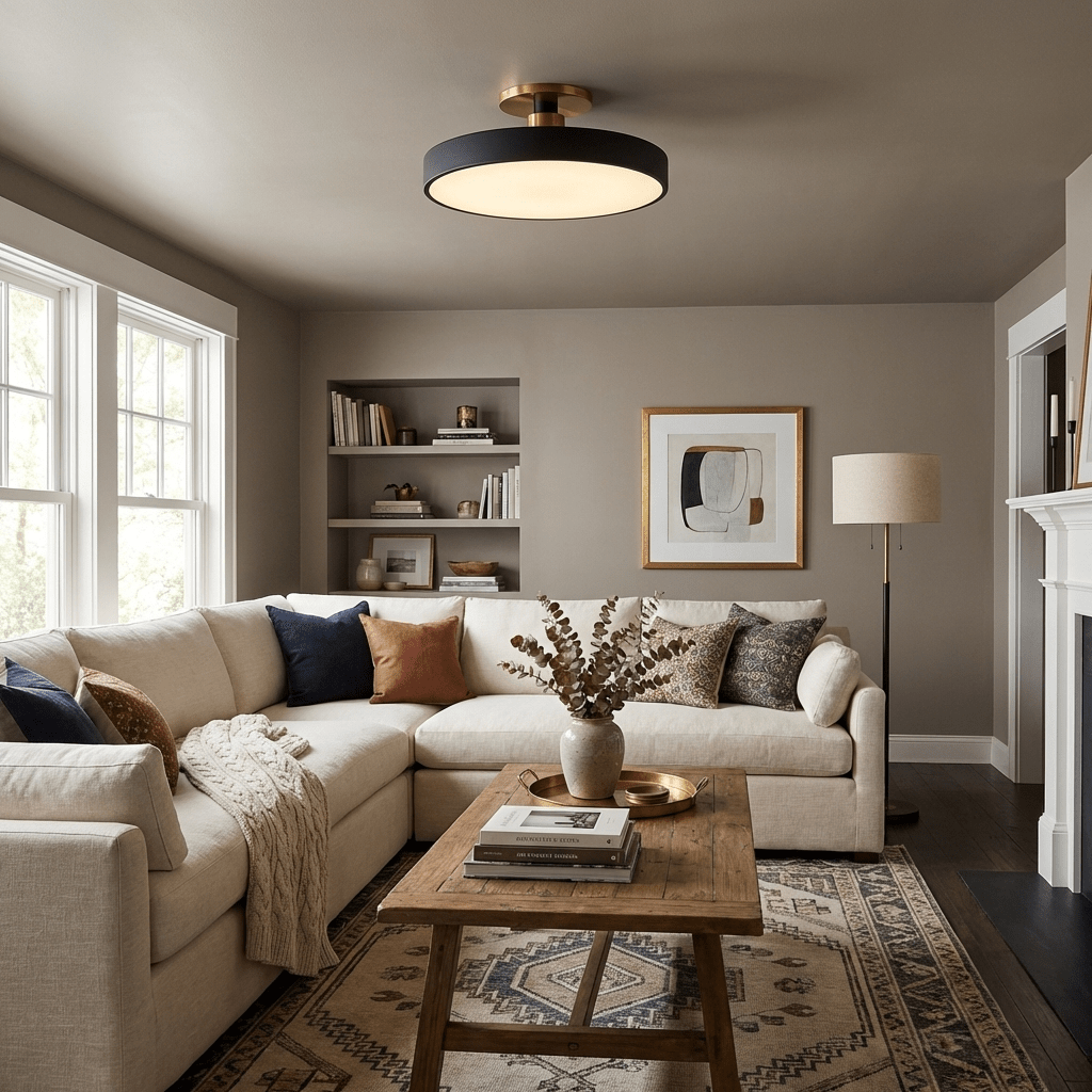 Basonelio Flush Mount Ceiling Light