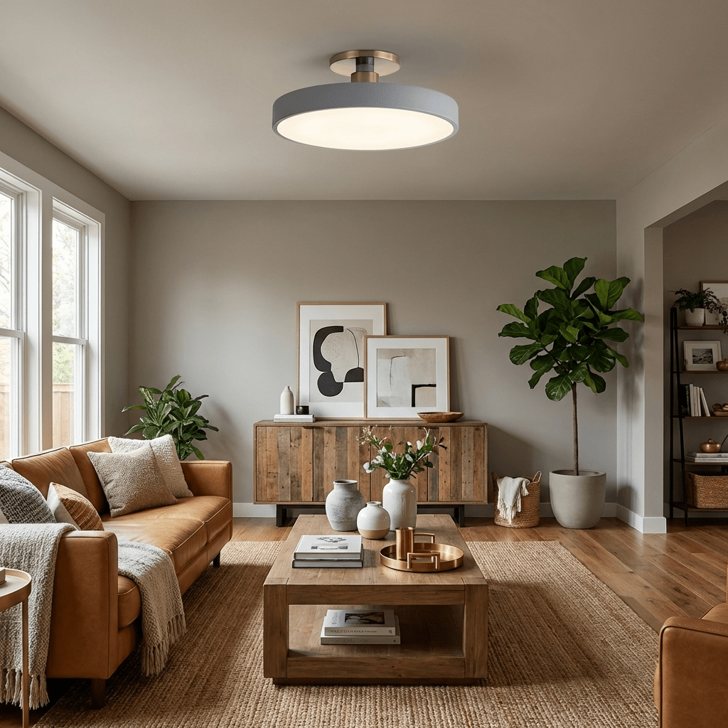 Basonelio Flush Mount Ceiling Light