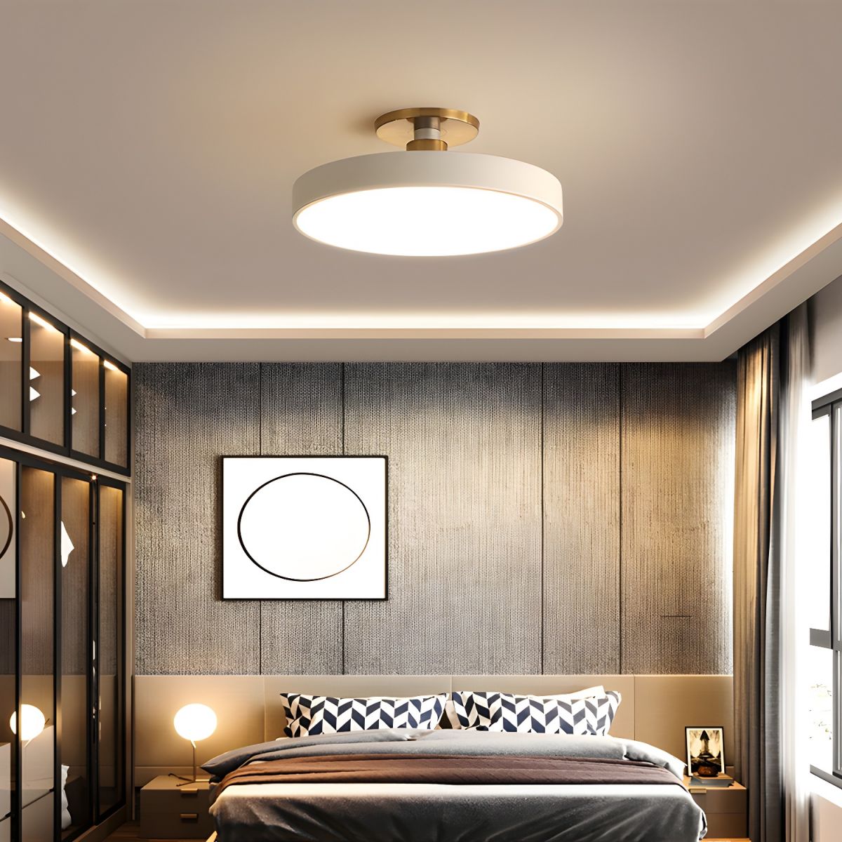 Basonelio Flush Mount Ceiling Light