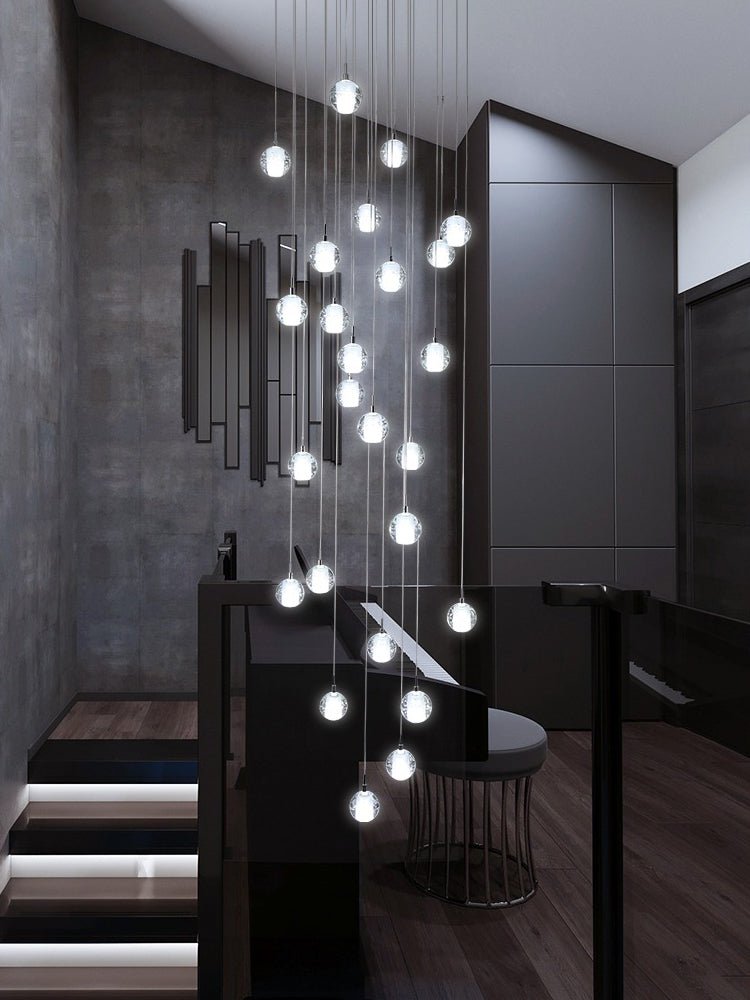 Crystal Bubbles Balls Pendant Lamp – detail 23