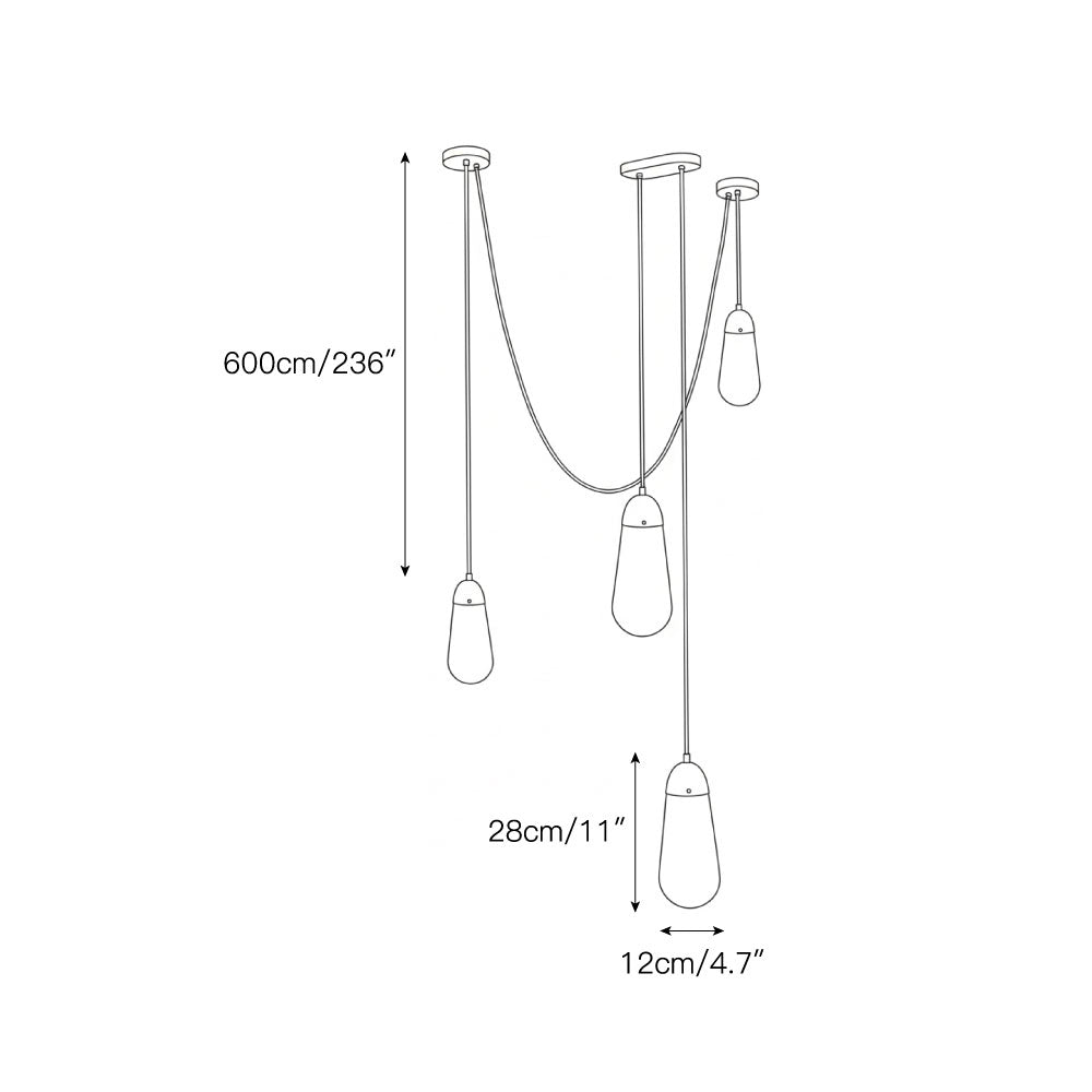 Olena Cluster Pendant Light