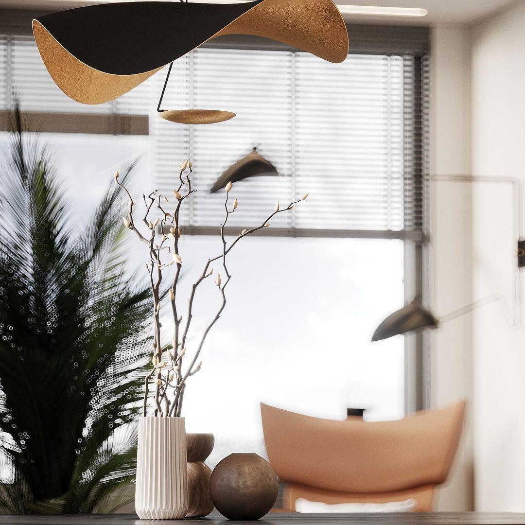Lokir Sculptural Pendant Light