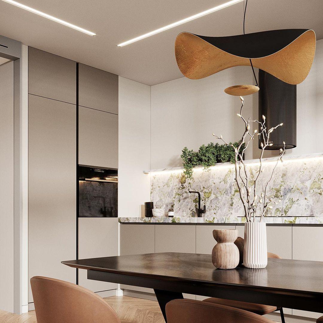 Lokir Sculptural Pendant Light