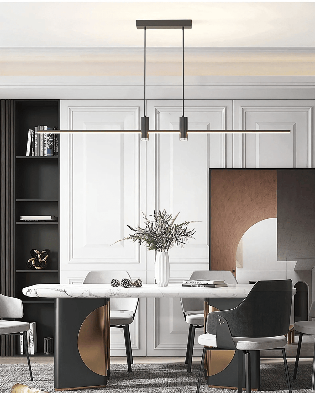 Xetavelo Linear Pendant Light