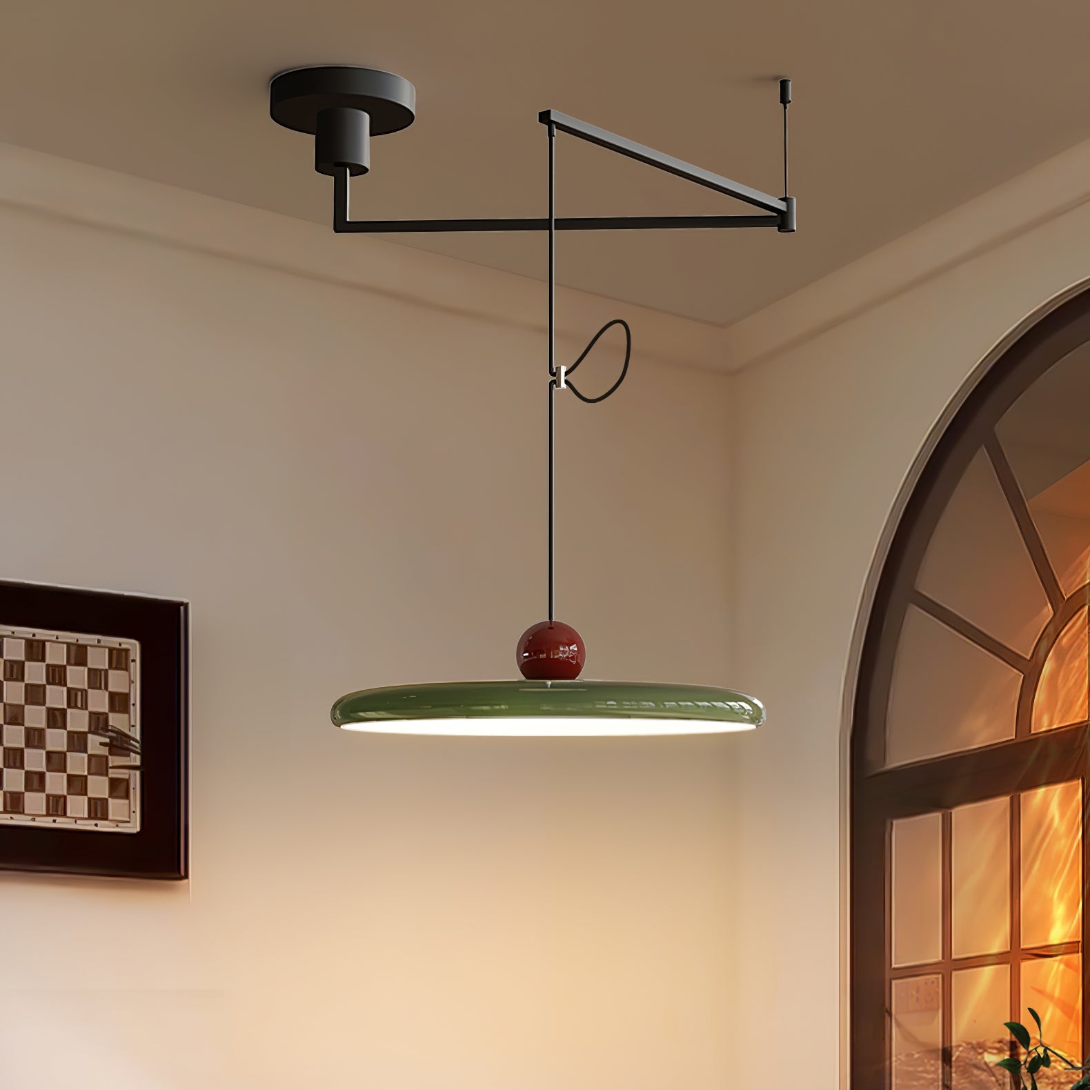 Zafa Swing Pendant Light