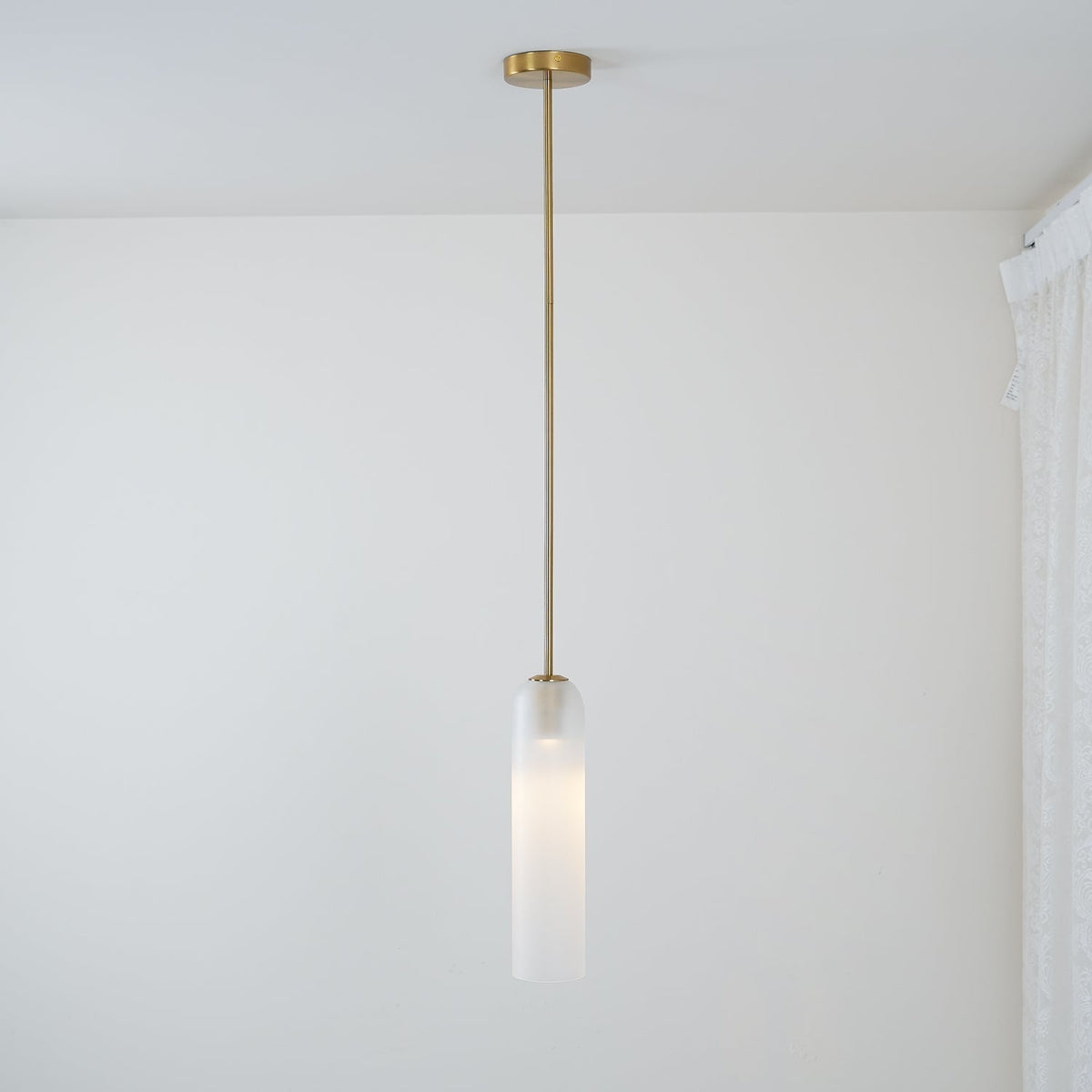 Long Tube Glass Pendant Light – detail 16