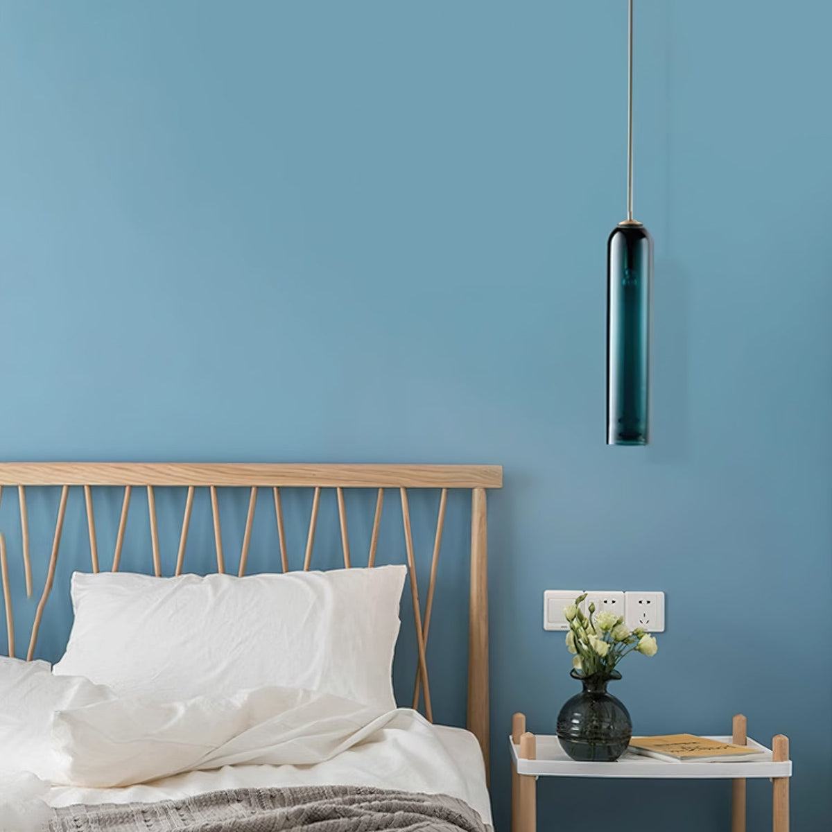 Long Tube Glass Pendant Light – detail 32