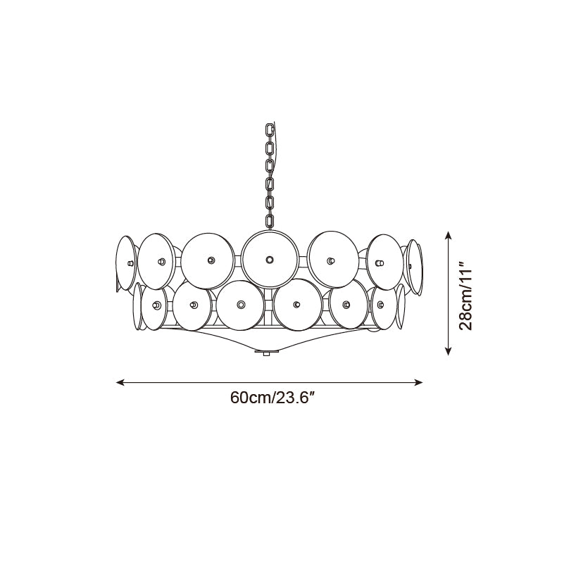 Arrizia Round Chandelier