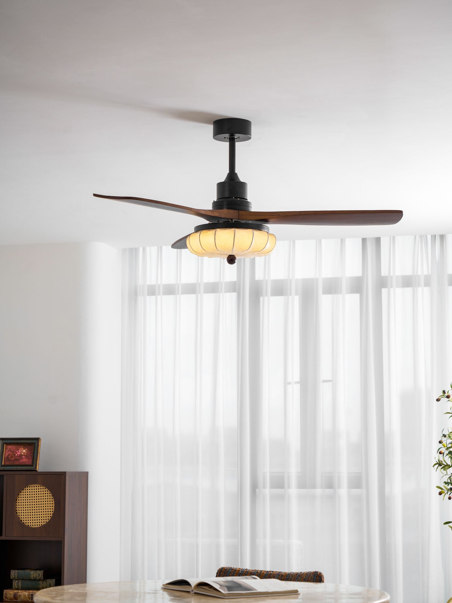 Allinyo Lotus Ceiling Fan Light